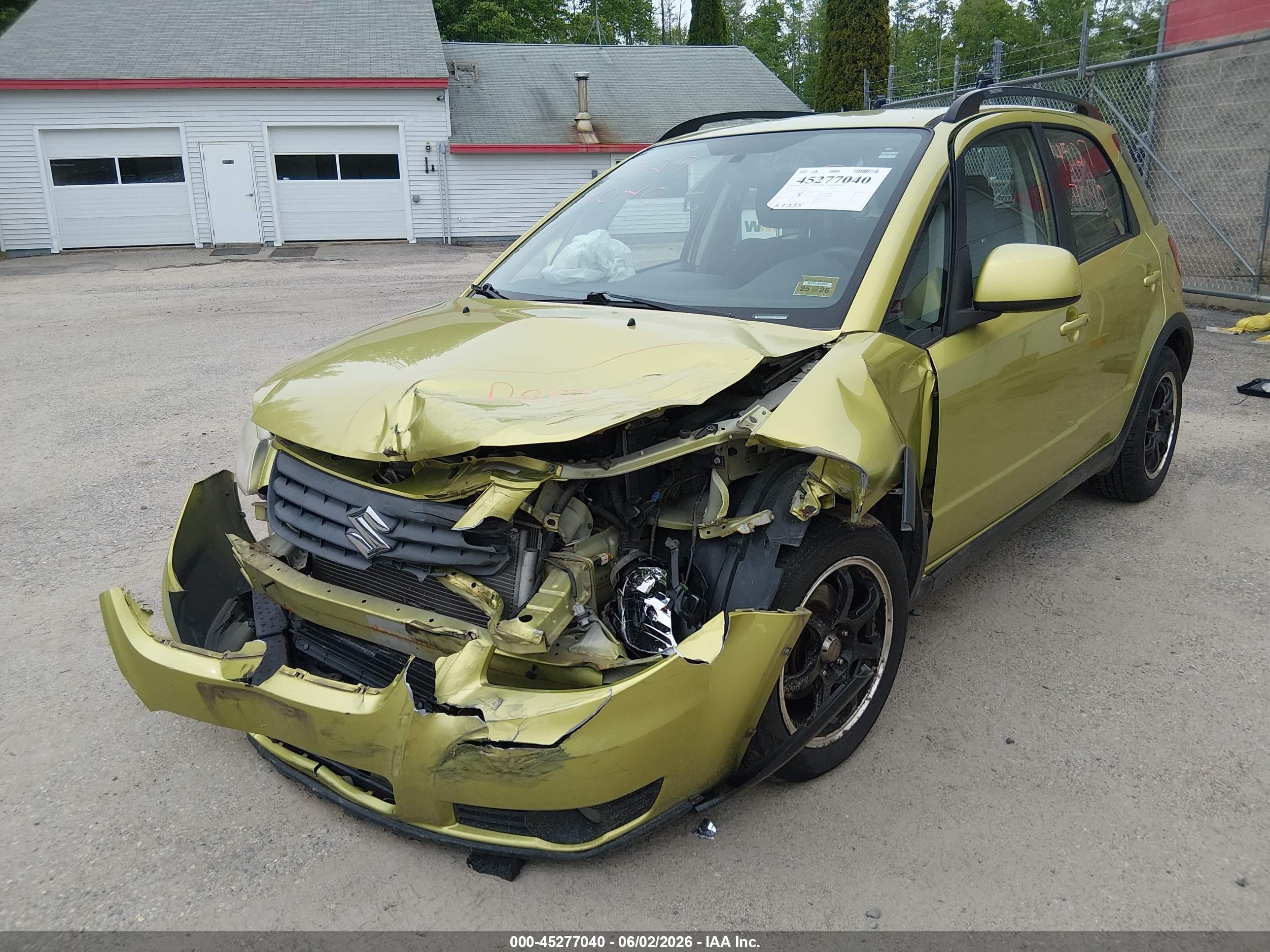 2013 Suzuki Sx4 Tech Valu Pkg (nav) Green vin: JS2YB5A42D6100637