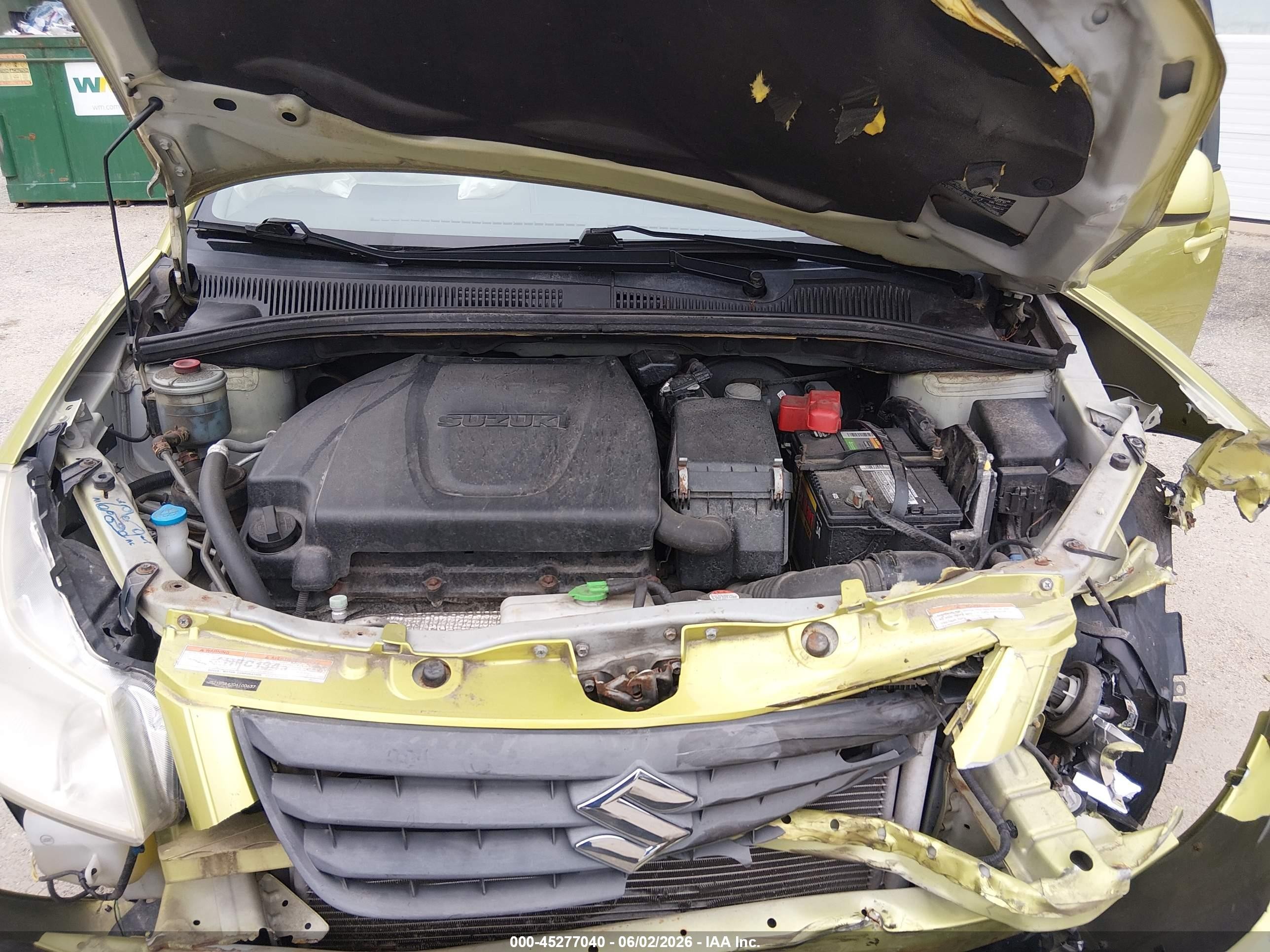 2013 Suzuki Sx4 Tech Valu Pkg (nav) Green vin: JS2YB5A42D6100637
