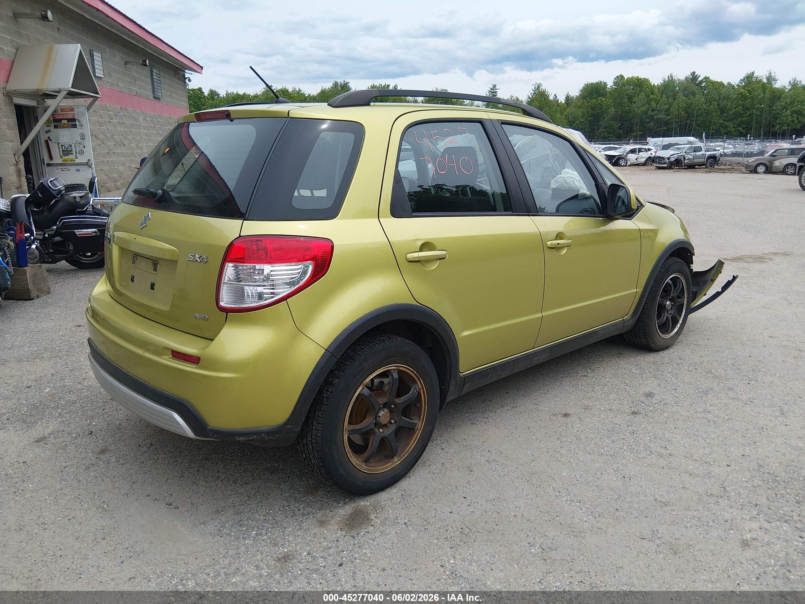 2013 Suzuki Sx4 Tech Valu Pkg (nav) Green vin: JS2YB5A42D6100637