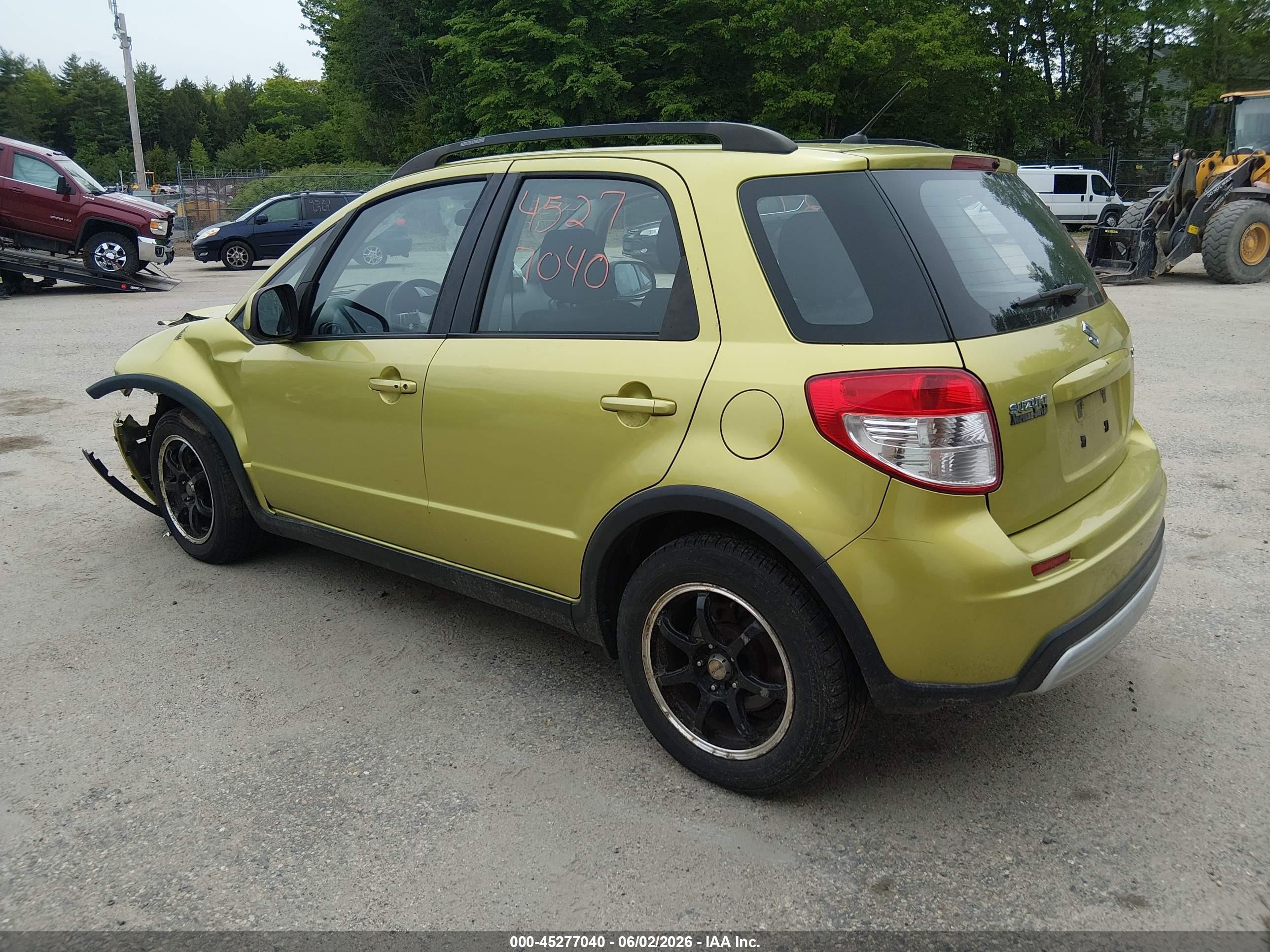 2013 Suzuki Sx4 Tech Valu Pkg (nav) Green vin: JS2YB5A42D6100637