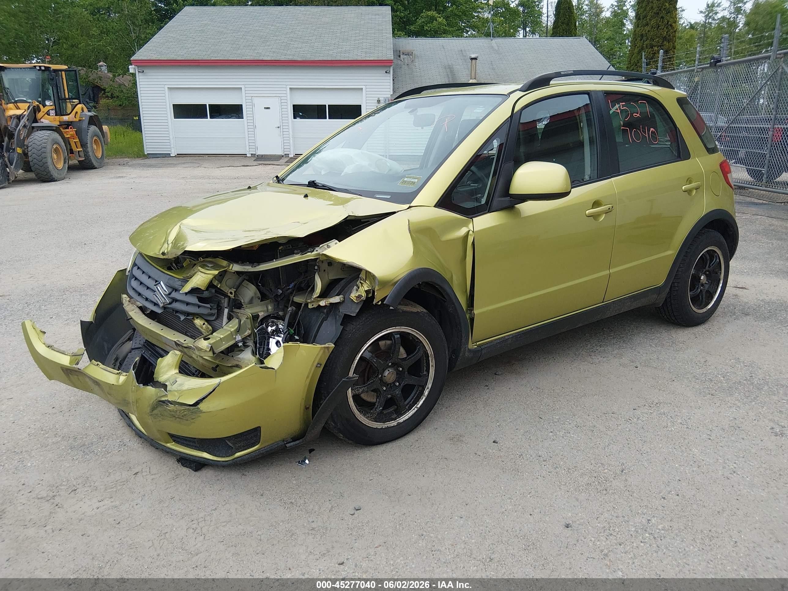 2013 Suzuki Sx4 Tech Valu Pkg (nav) Green vin: JS2YB5A42D6100637