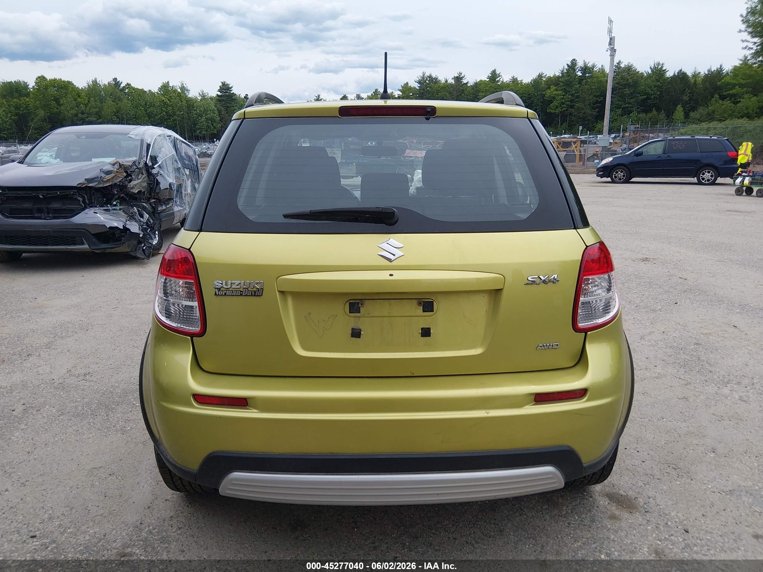 2013 Suzuki Sx4 Tech Valu Pkg (nav) Green vin: JS2YB5A42D6100637