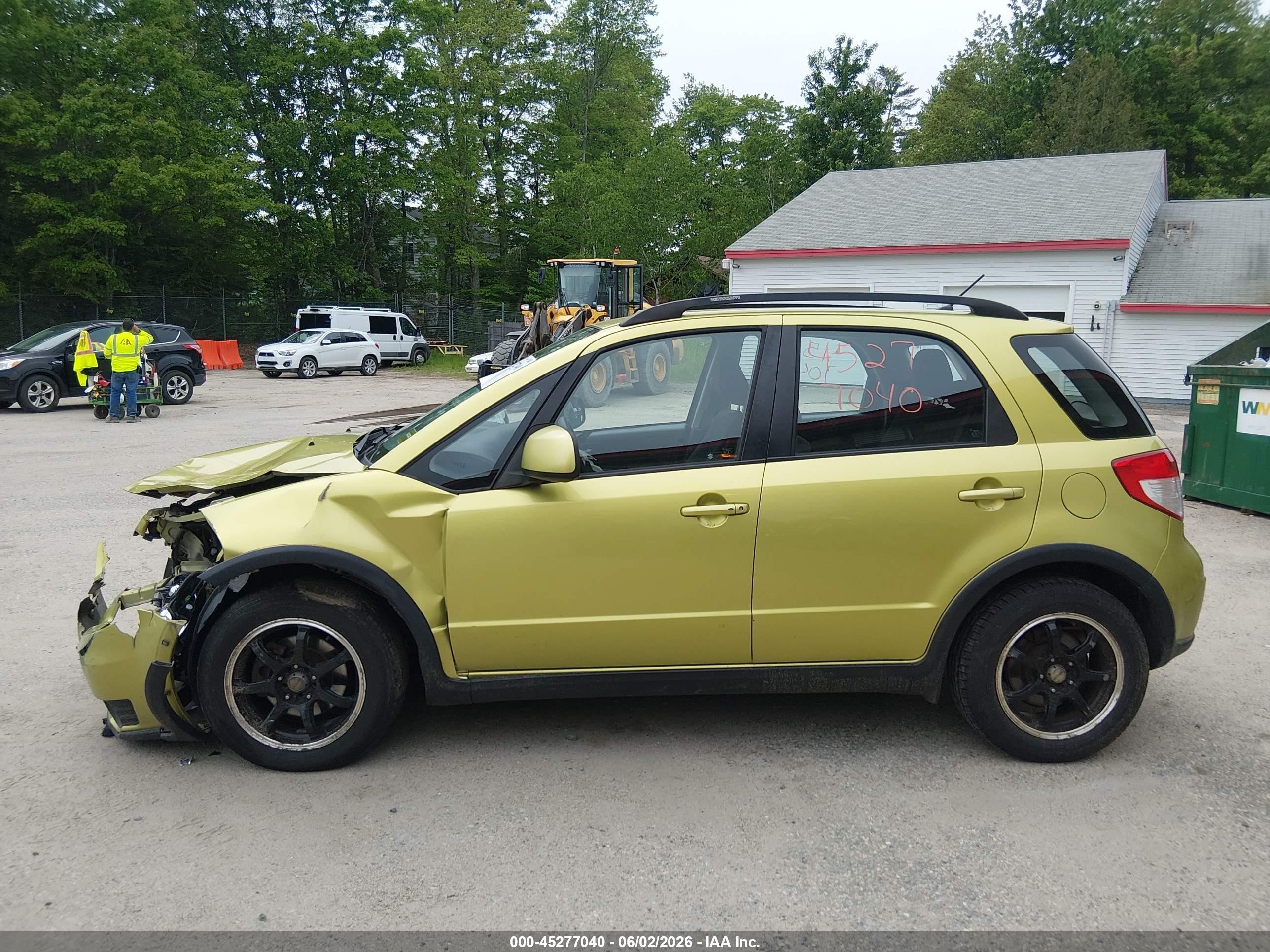 2013 Suzuki Sx4 Tech Valu Pkg (nav) Green vin: JS2YB5A42D6100637