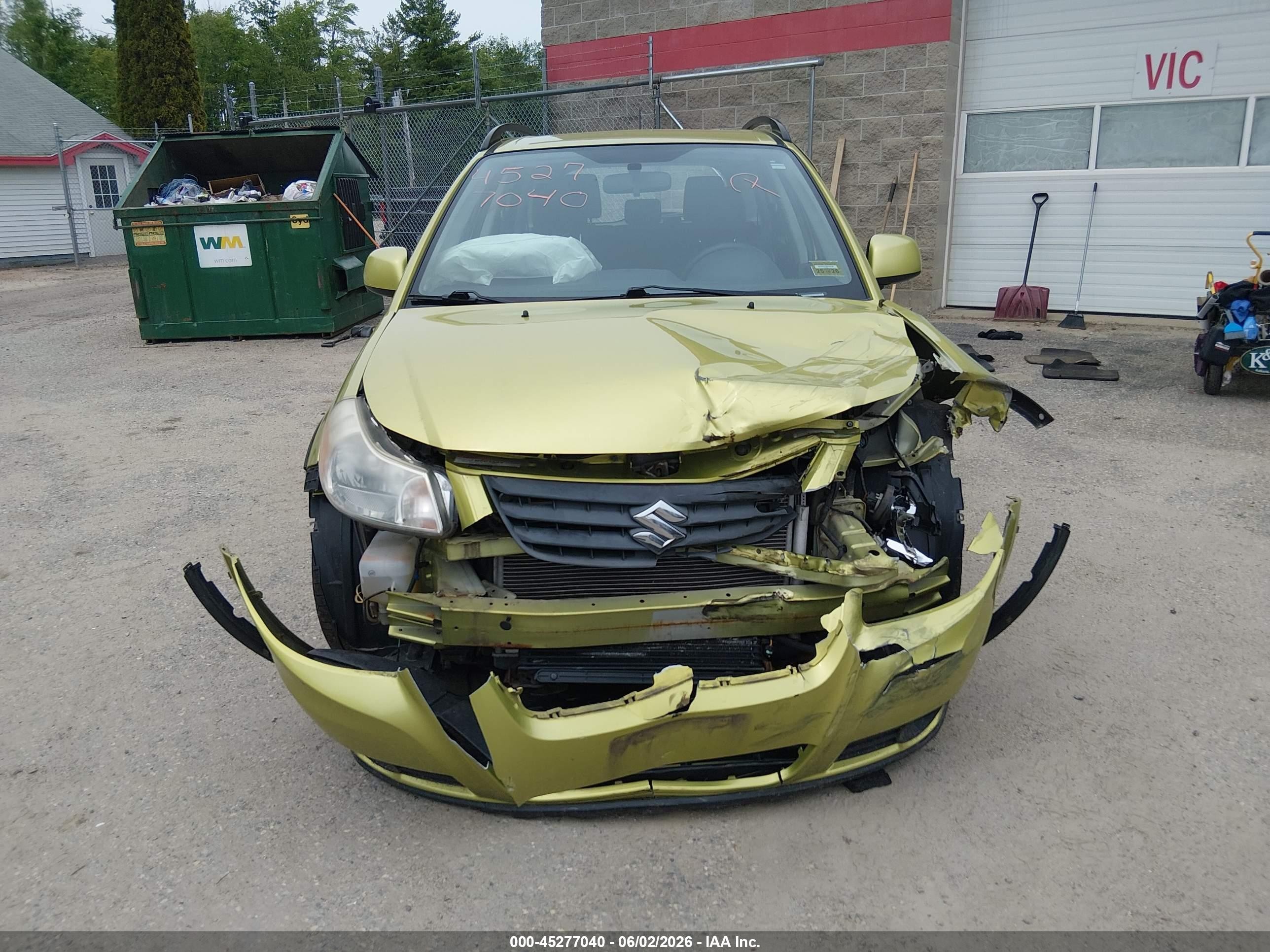 2013 Suzuki Sx4 Tech Valu Pkg (nav) Green vin: JS2YB5A42D6100637