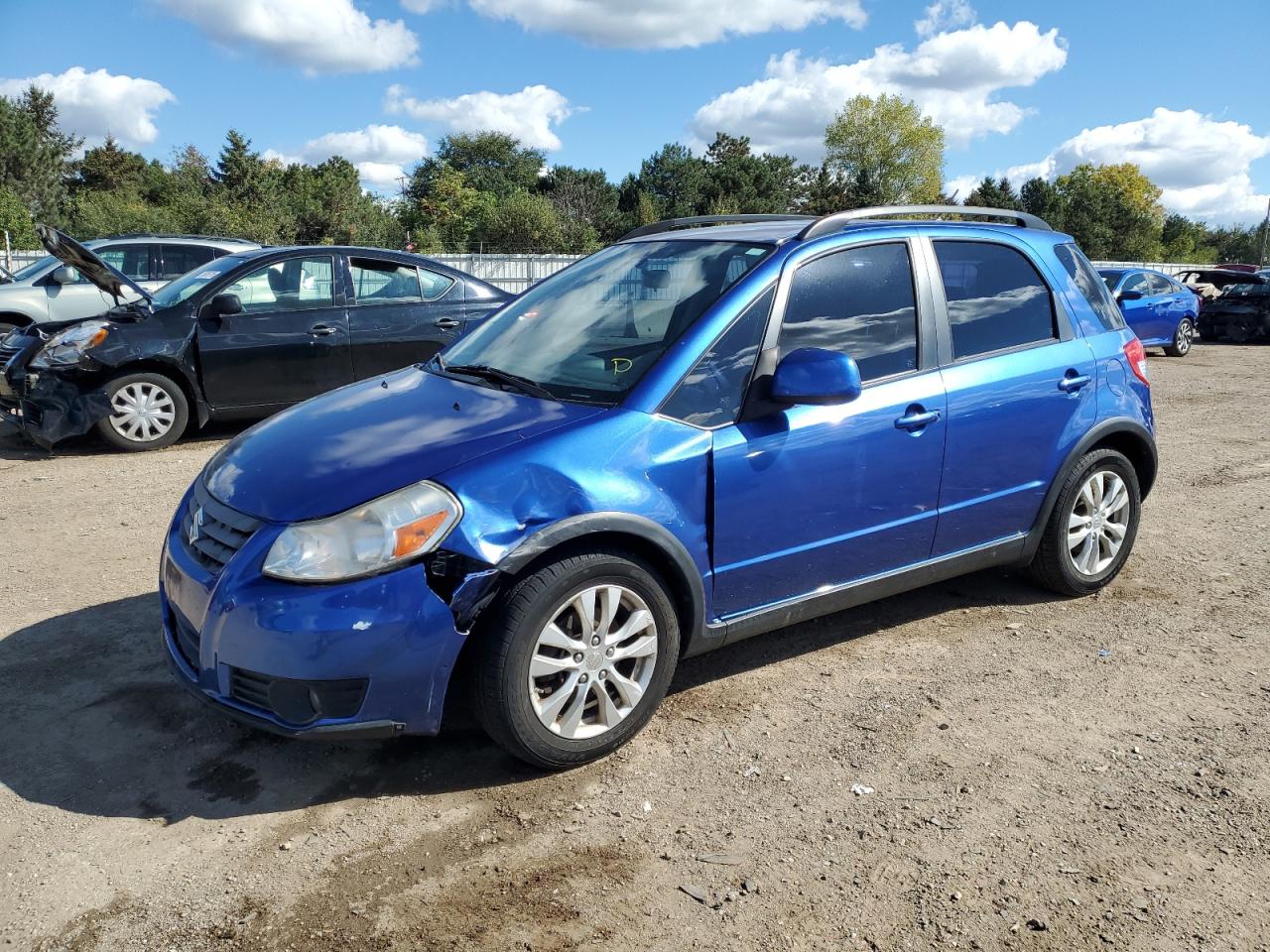 2013 Suzuki Sx4 Technology Blue vin: JS2YB5A45D6100177