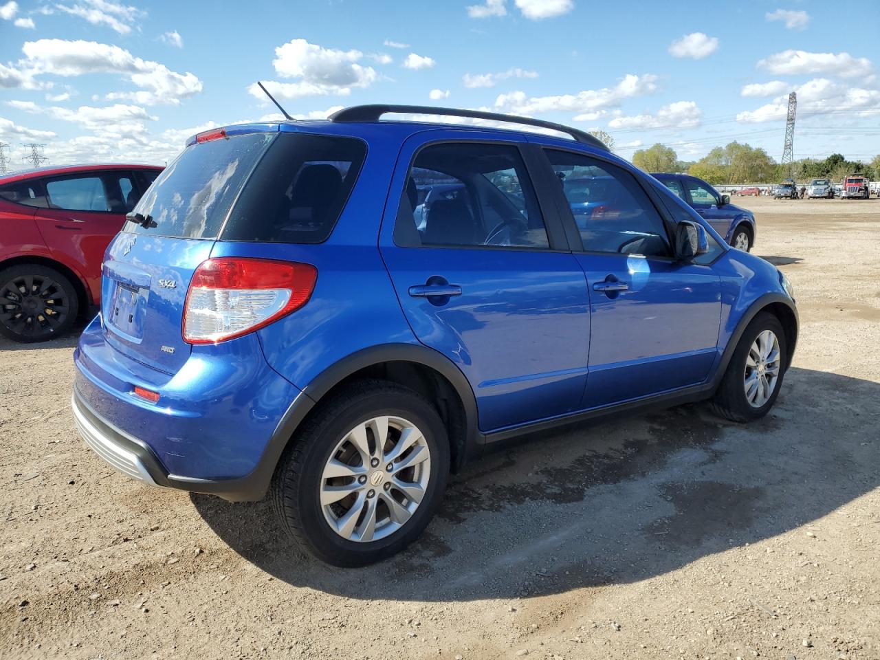 2013 Suzuki Sx4 Technology Blue vin: JS2YB5A45D6100177