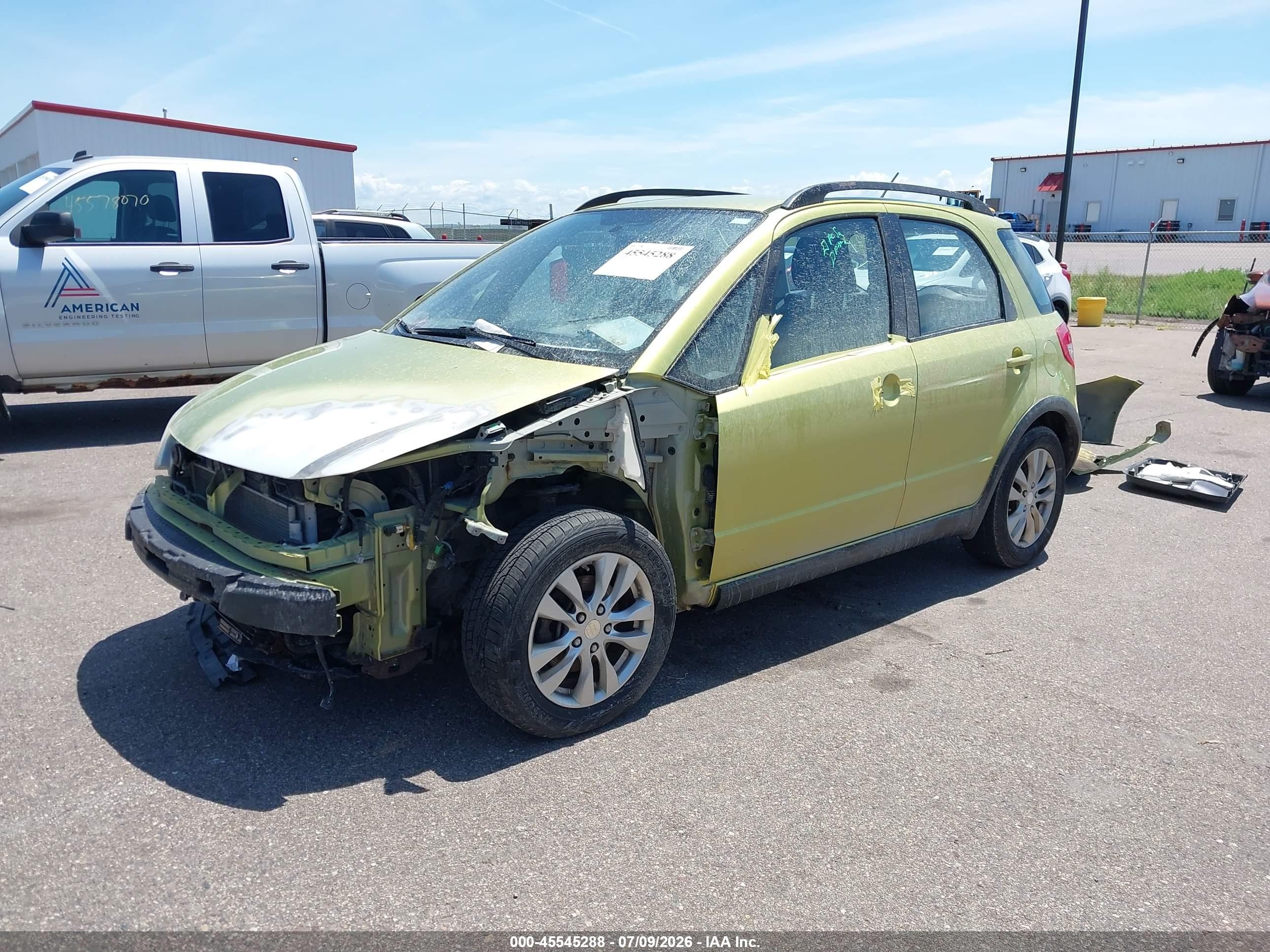2013 Suzuki Sx4 Tech Valu Pkg (nav) Green vin: JS2YB5A49D6100246