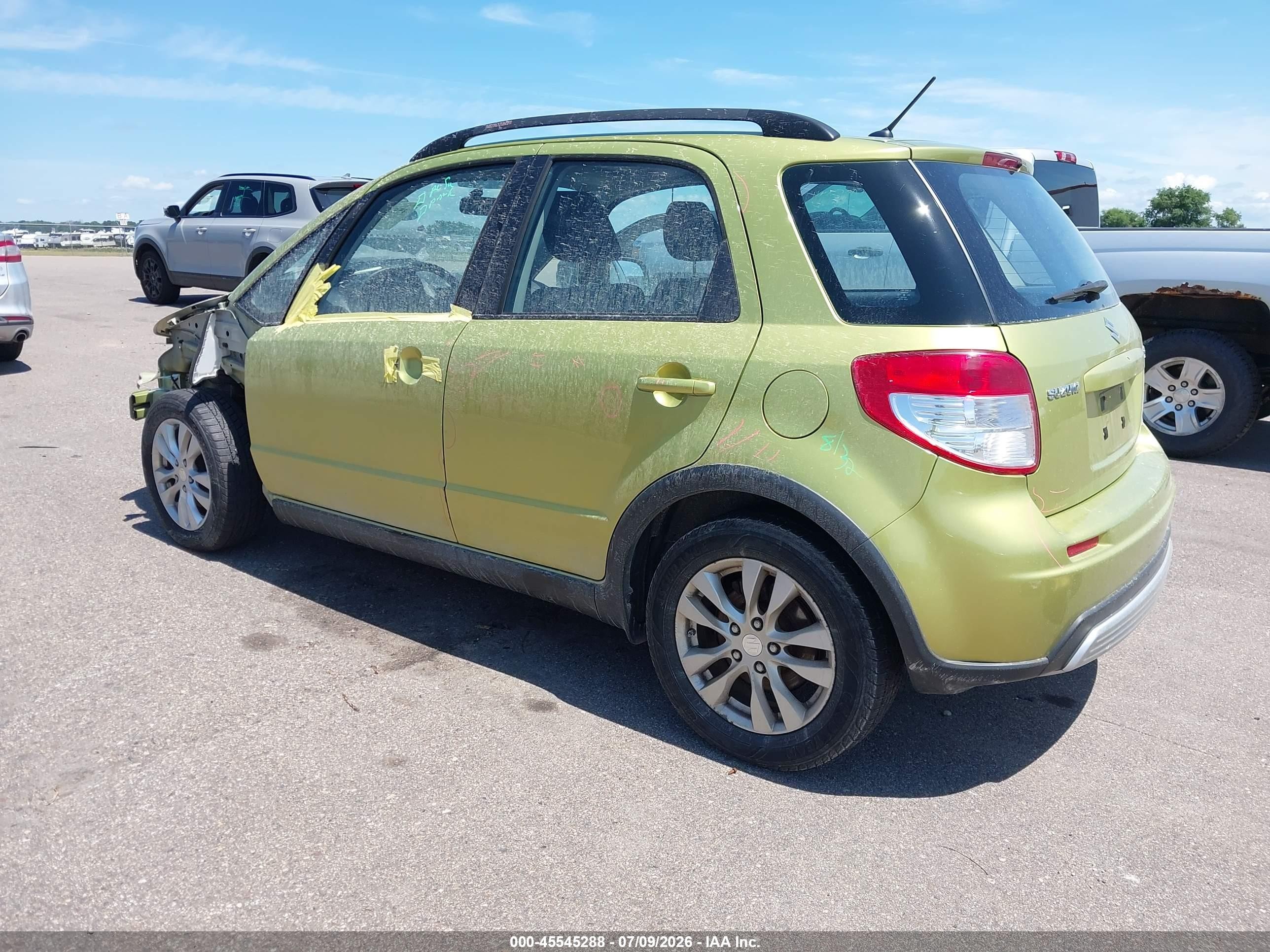 2013 Suzuki Sx4 Tech Valu Pkg (nav) Green vin: JS2YB5A49D6100246