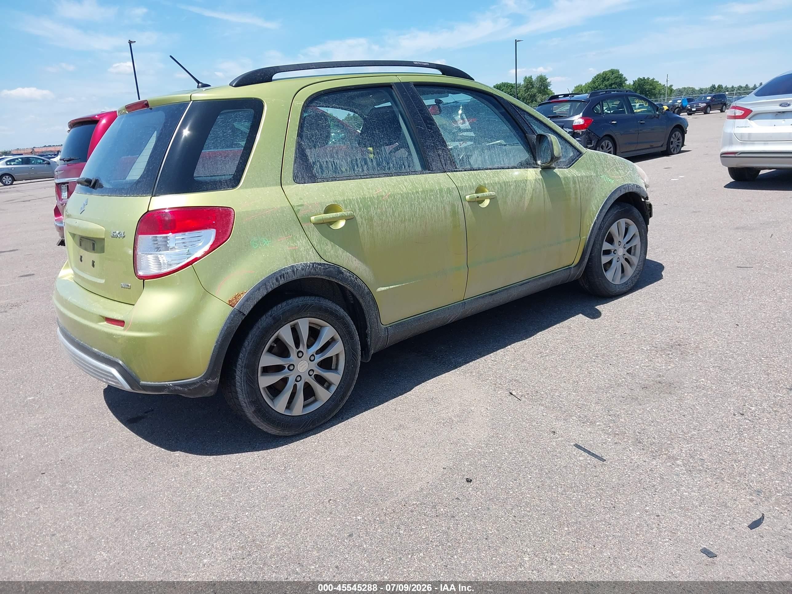 2013 Suzuki Sx4 Tech Valu Pkg (nav) Green vin: JS2YB5A49D6100246