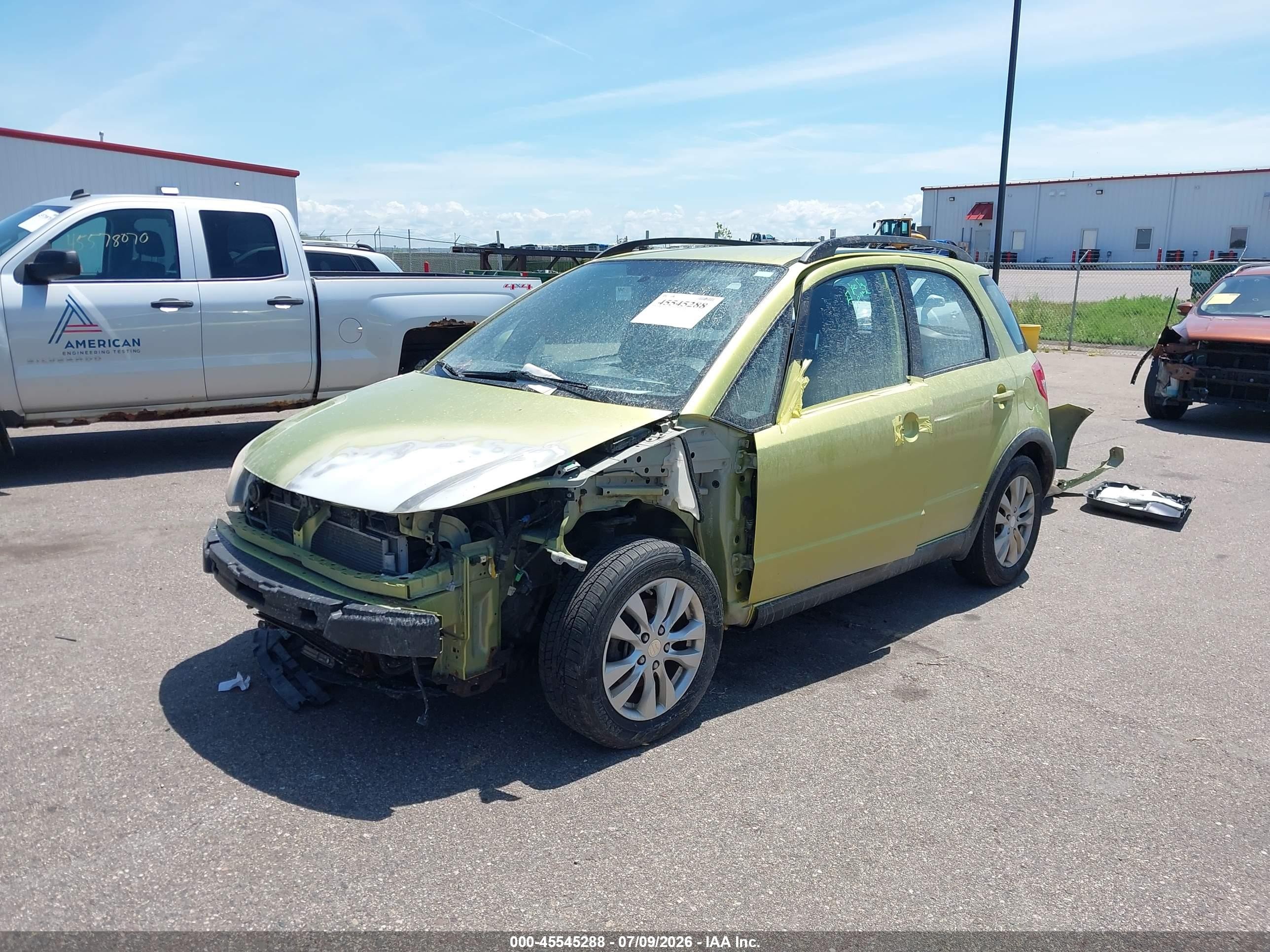 2013 Suzuki Sx4 Tech Valu Pkg (nav) Green vin: JS2YB5A49D6100246