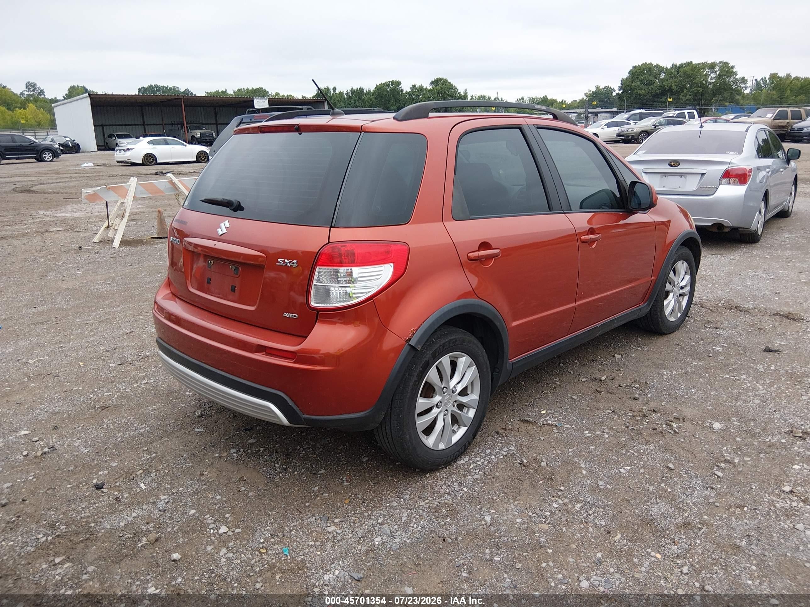 2013 Suzuki Sx4 Tech Valu Pkg (nav) Orange vin: JS2YB5A49D6100716