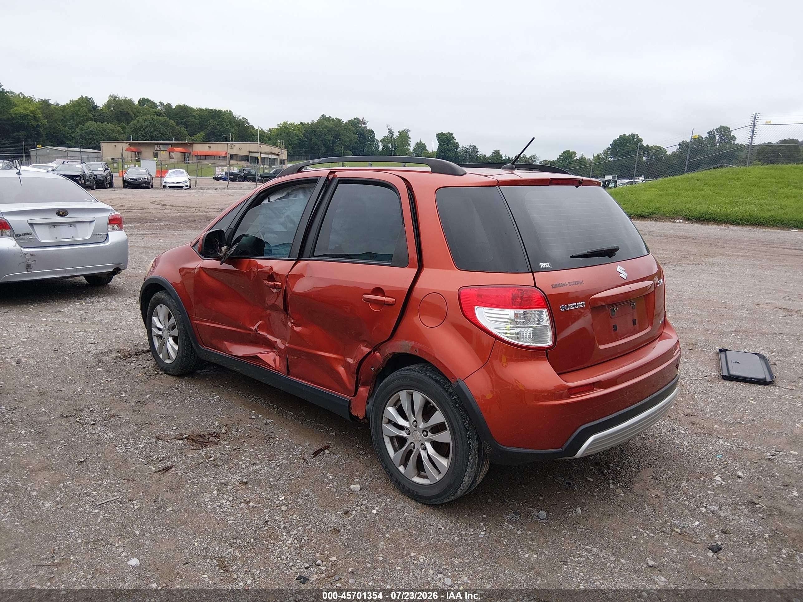 2013 Suzuki Sx4 Tech Valu Pkg (nav) Orange vin: JS2YB5A49D6100716