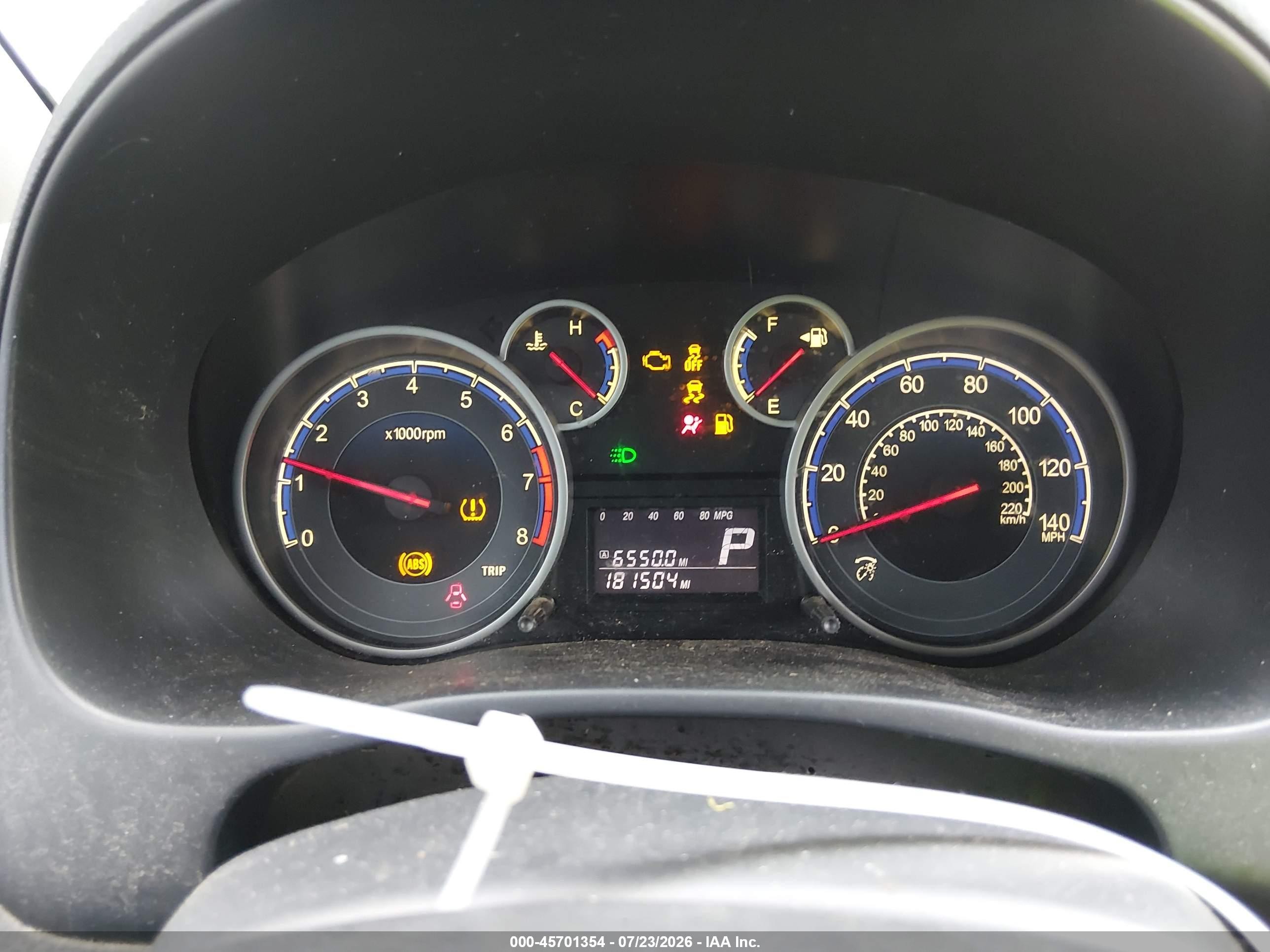2013 Suzuki Sx4 Tech Valu Pkg (nav) Orange vin: JS2YB5A49D6100716