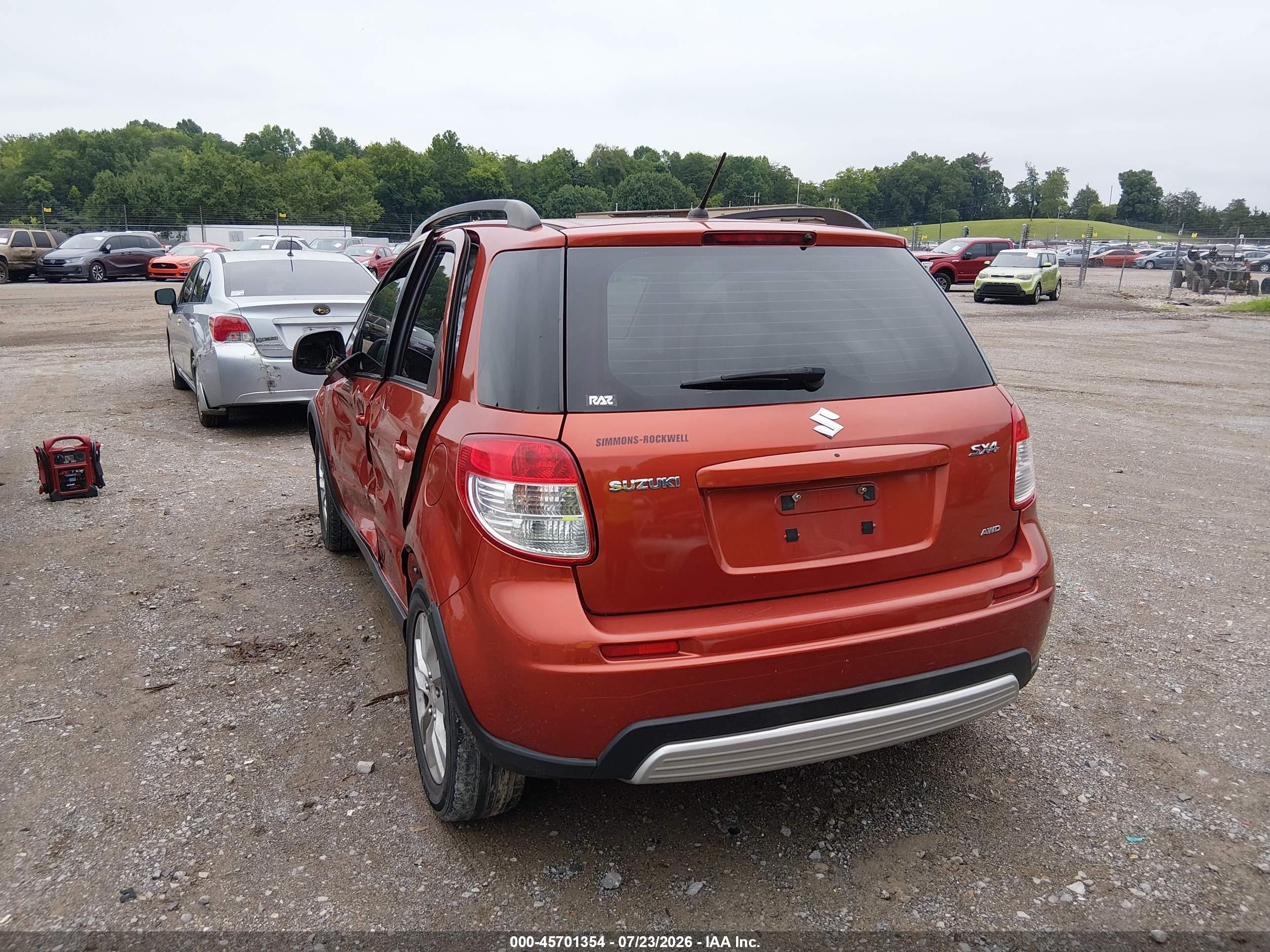 2013 Suzuki Sx4 Tech Valu Pkg (nav) Orange vin: JS2YB5A49D6100716