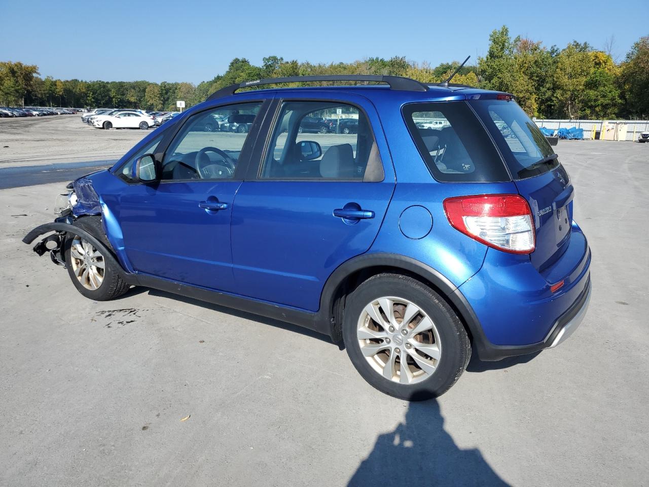 2013 Suzuki Sx4 Technology Blue vin: JS2YB5A49D6100747