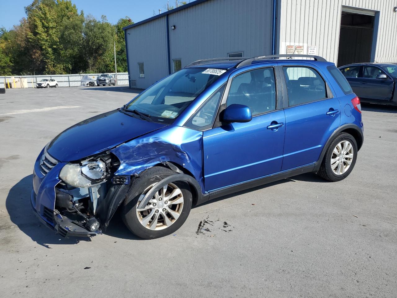 2013 Suzuki Sx4 Technology Blue vin: JS2YB5A49D6100747
