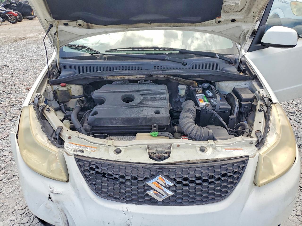 2008 Suzuki Sx4 White vin: JS2YC412185100999