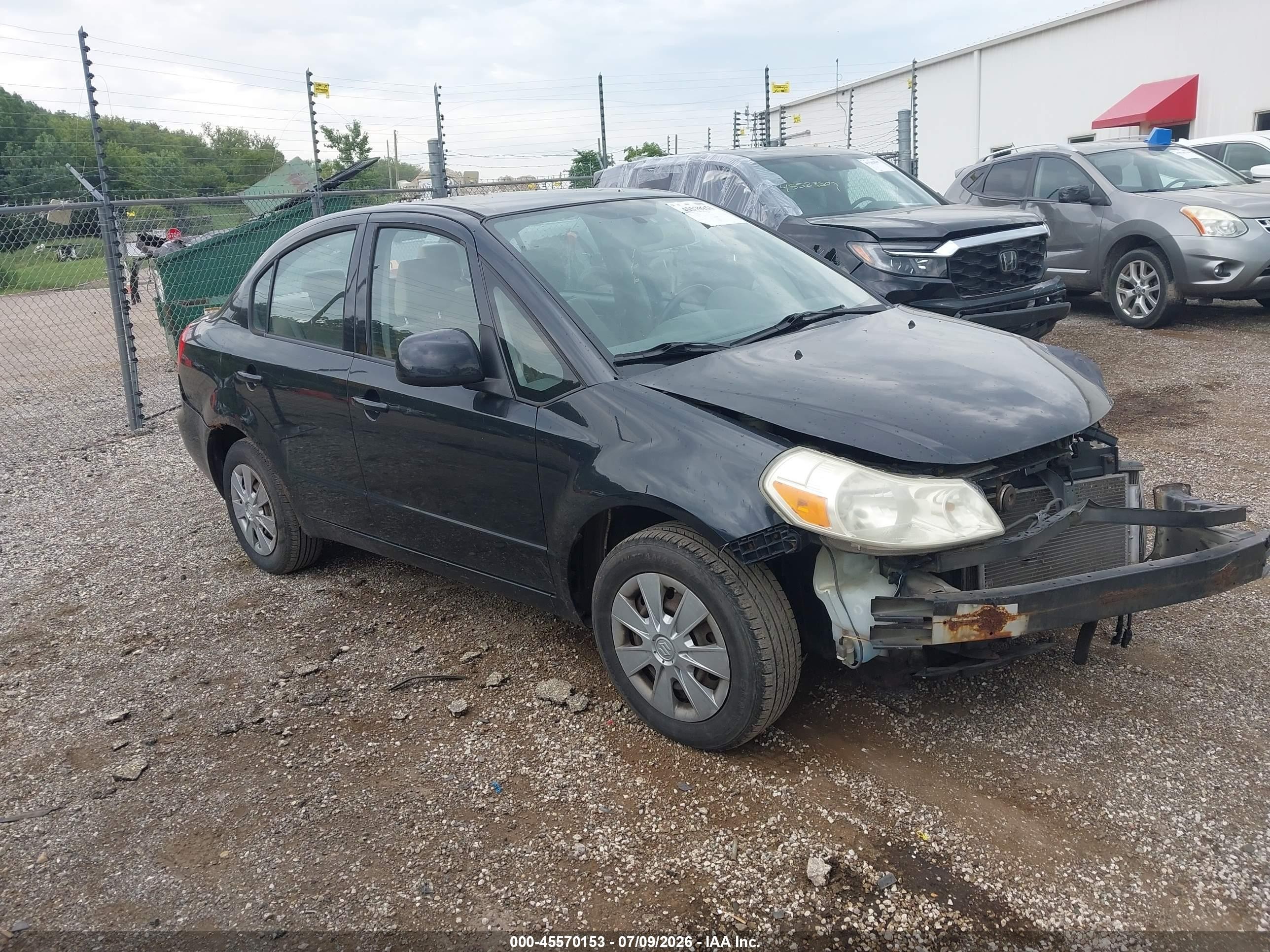 2009 Suzuki Sx4 Le/le Popular Черный vin: JS2YC412296200640