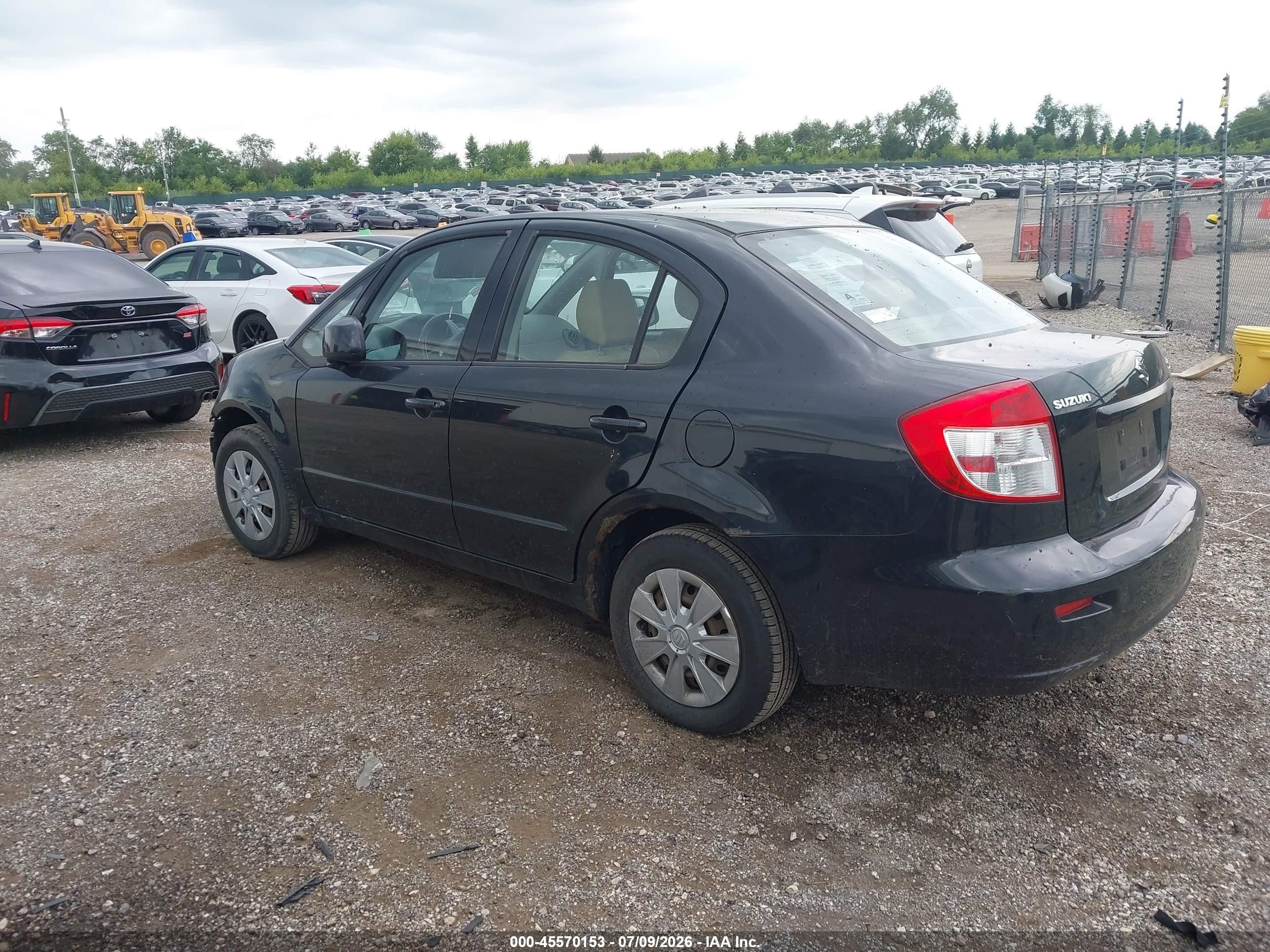 2009 Suzuki Sx4 Le/le Popular Black vin: JS2YC412296200640