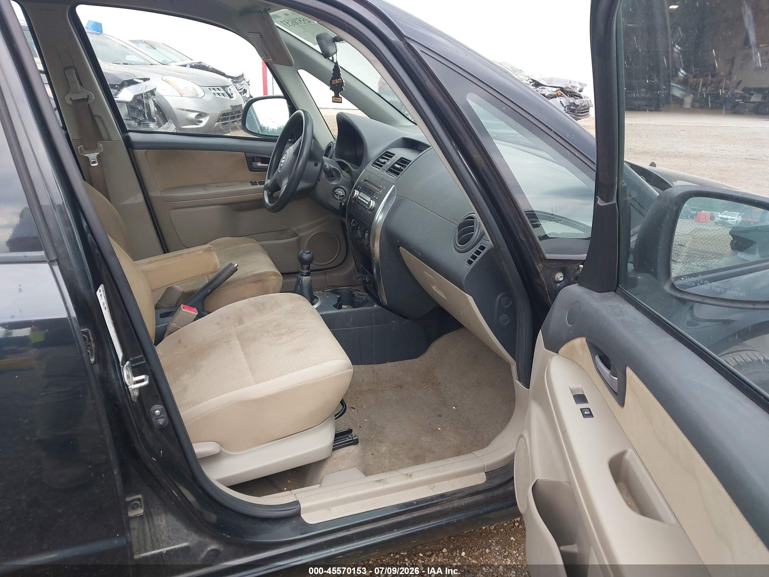 2009 Suzuki Sx4 Le/le Popular Black vin: JS2YC412296200640