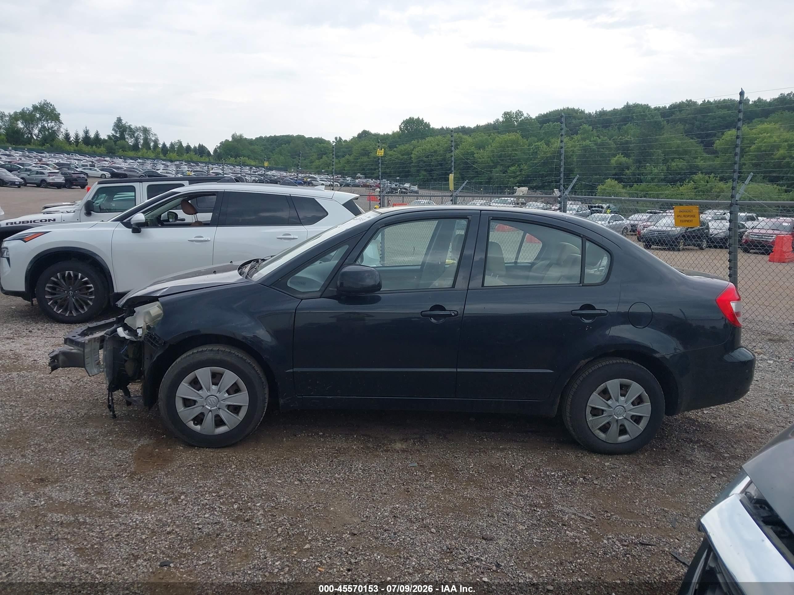 2009 Suzuki Sx4 Le/le Popular Black vin: JS2YC412296200640