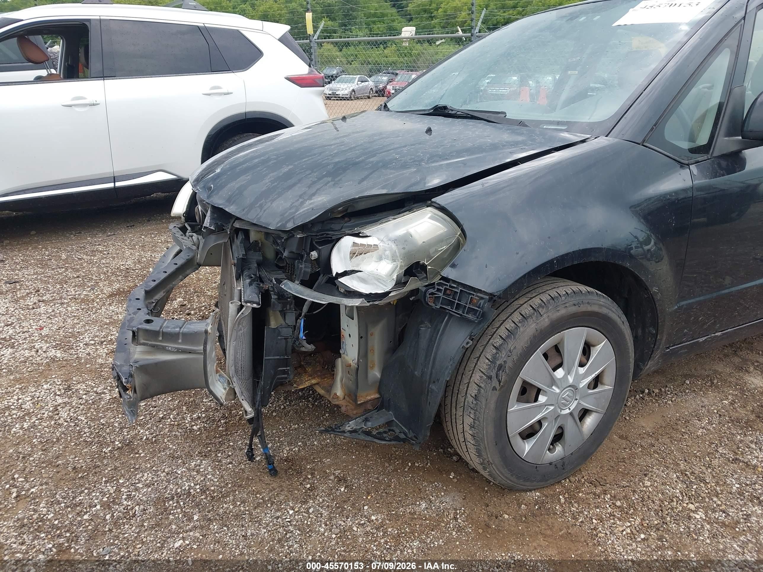 2009 Suzuki Sx4 Le/le Popular Black vin: JS2YC412296200640