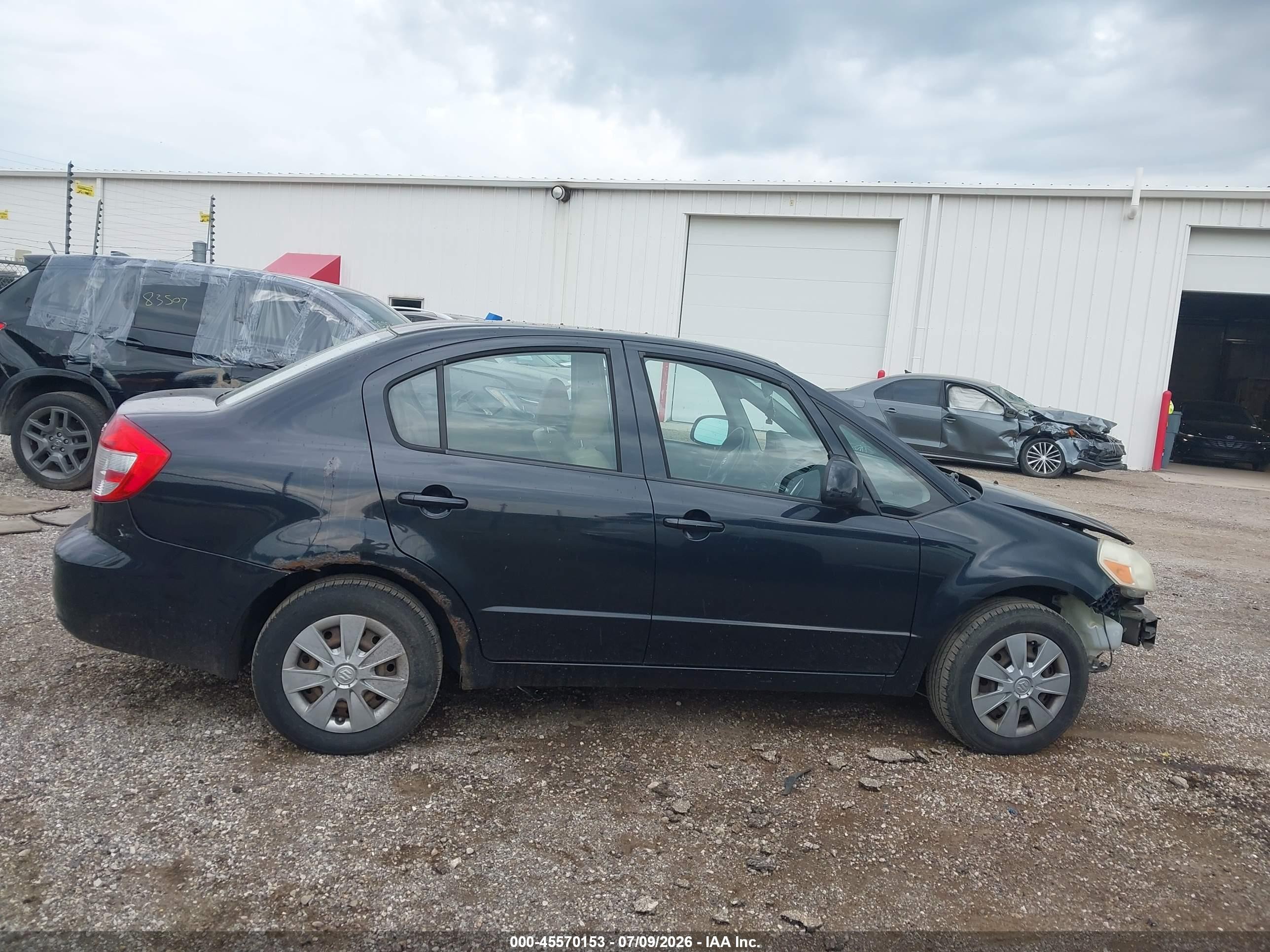 2009 Suzuki Sx4 Le/le Popular Black vin: JS2YC412296200640