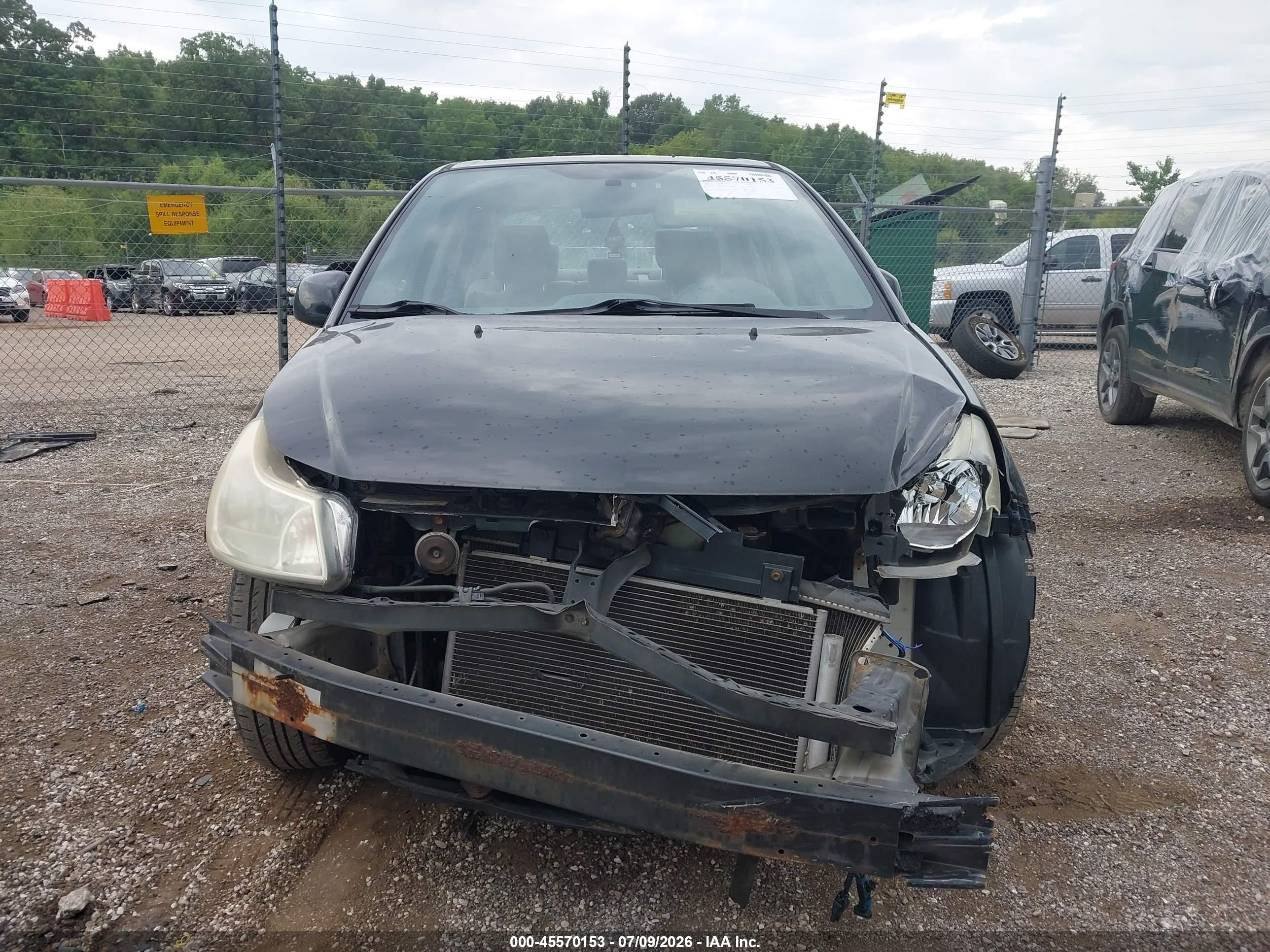 2009 Suzuki Sx4 Le/le Popular Black vin: JS2YC412296200640