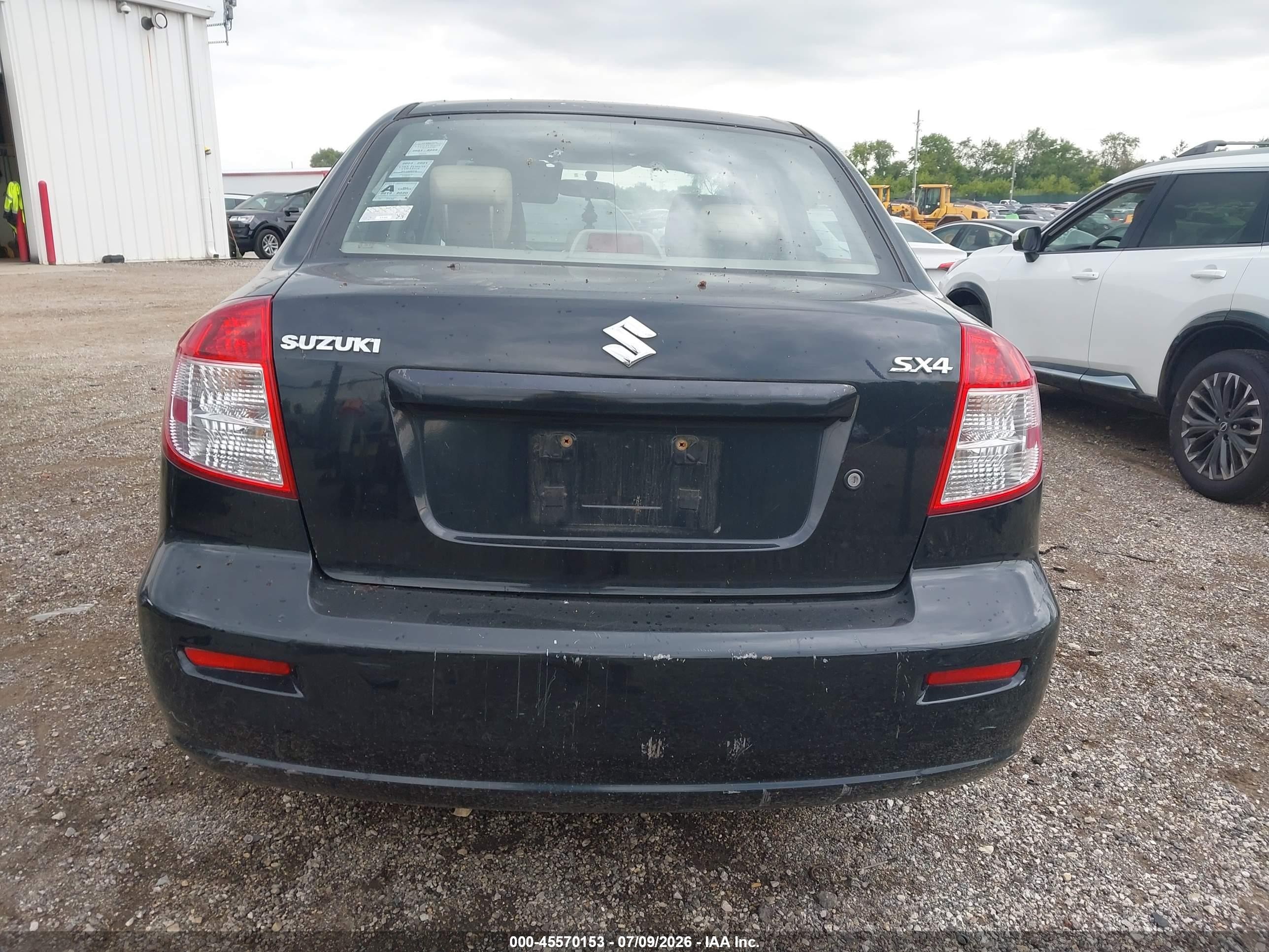 2009 Suzuki Sx4 Le/le Popular Black vin: JS2YC412296200640