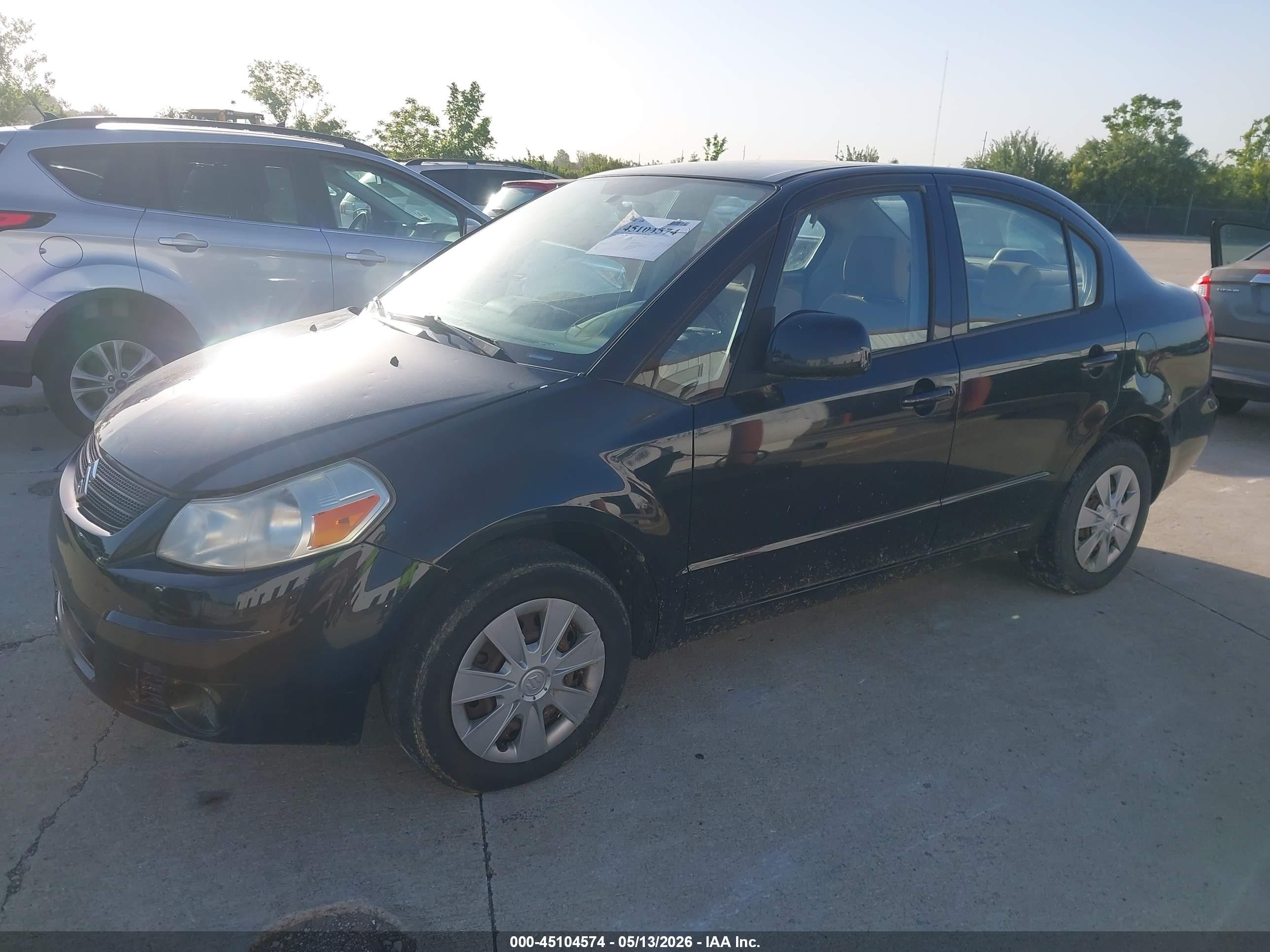 2009 Suzuki Sx4 Le/le Popular Black vin: JS2YC412396201795