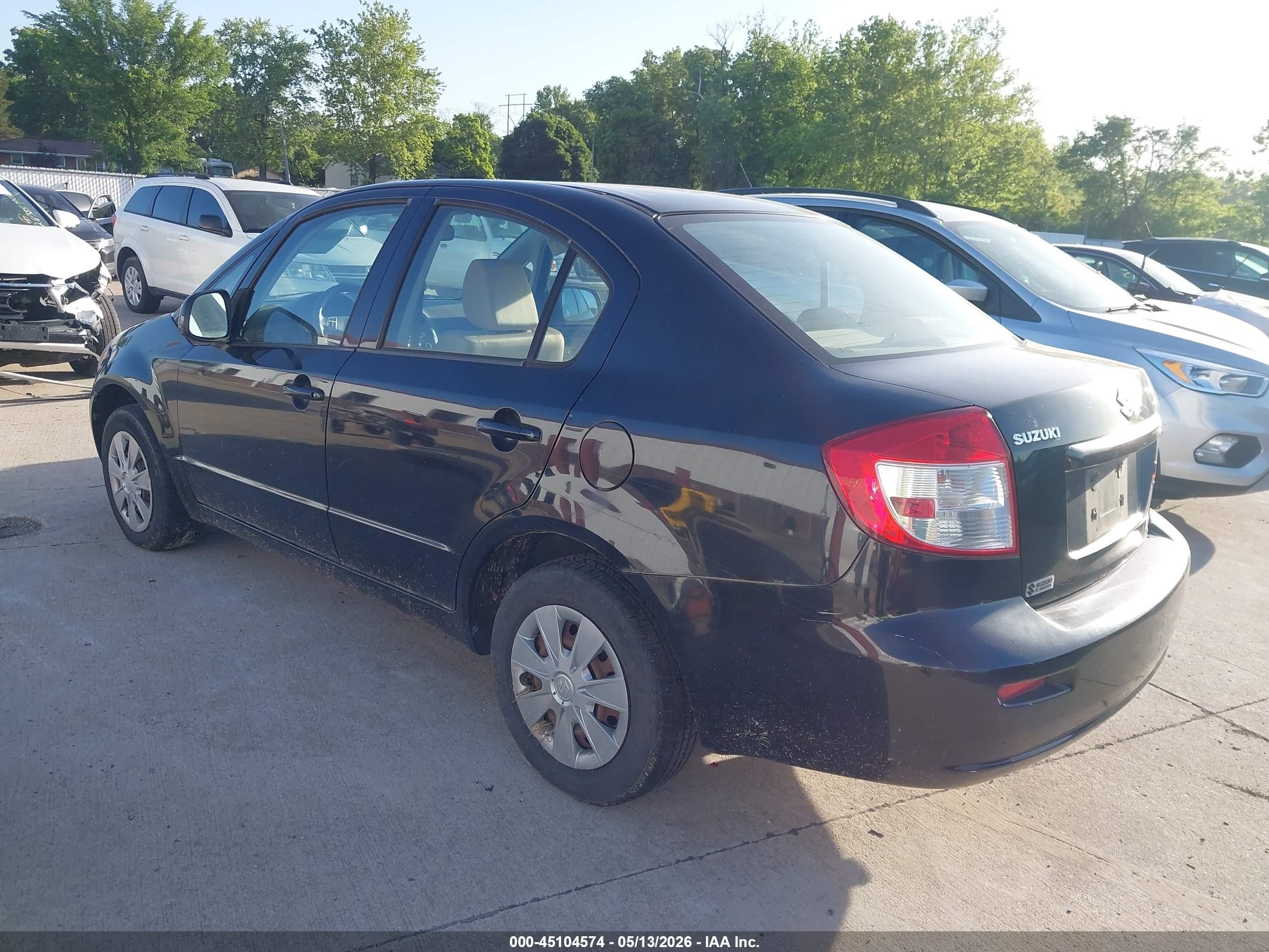 2009 Suzuki Sx4 Le/le Popular Black vin: JS2YC412396201795