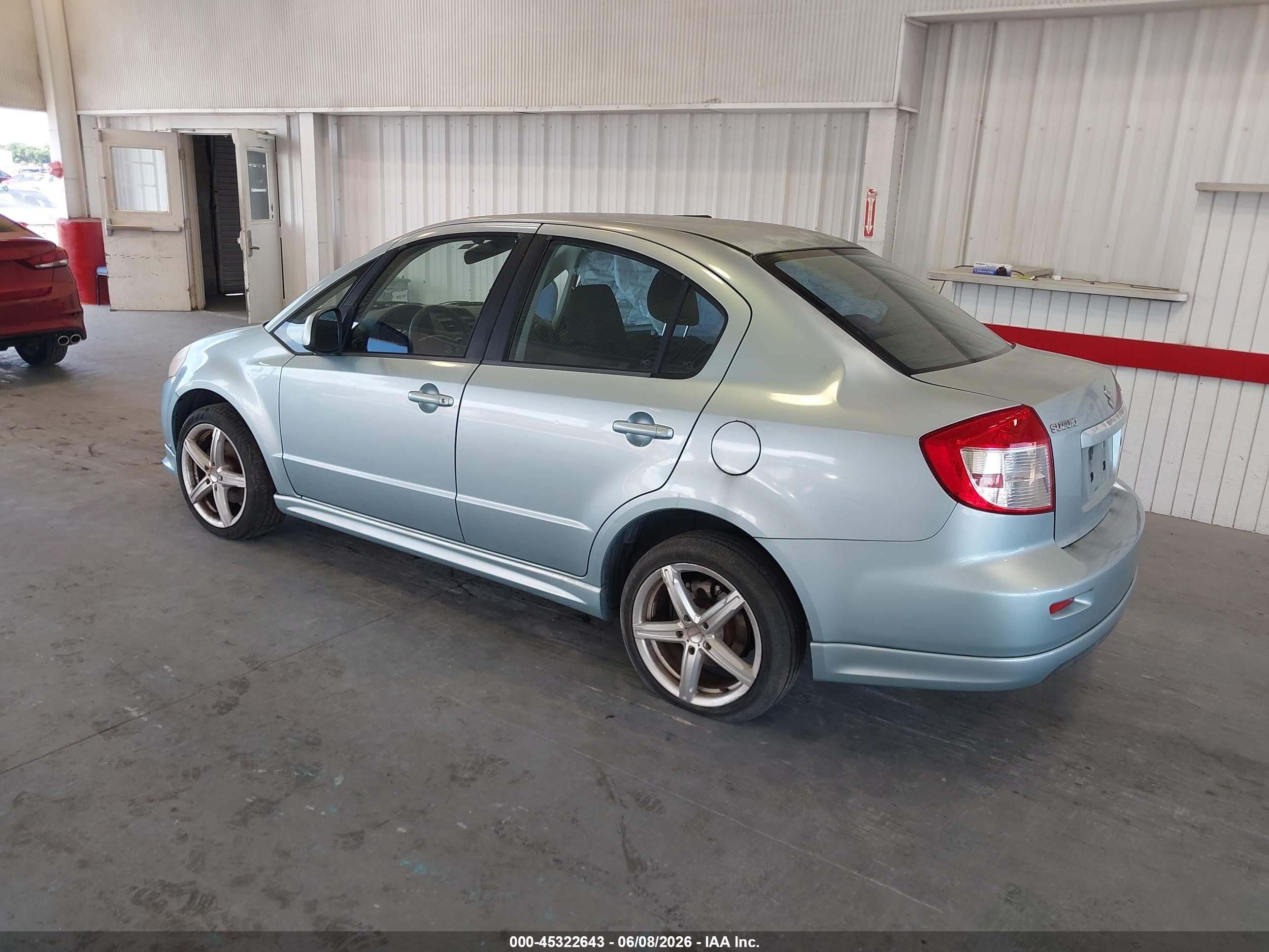 2009 Suzuki Sx4 Auto Sport Technology Pkg Fwd/man Sport Fwd/man Sport Technology Pkg Fwd/sport Light Blue vin: JS2YC414296203698