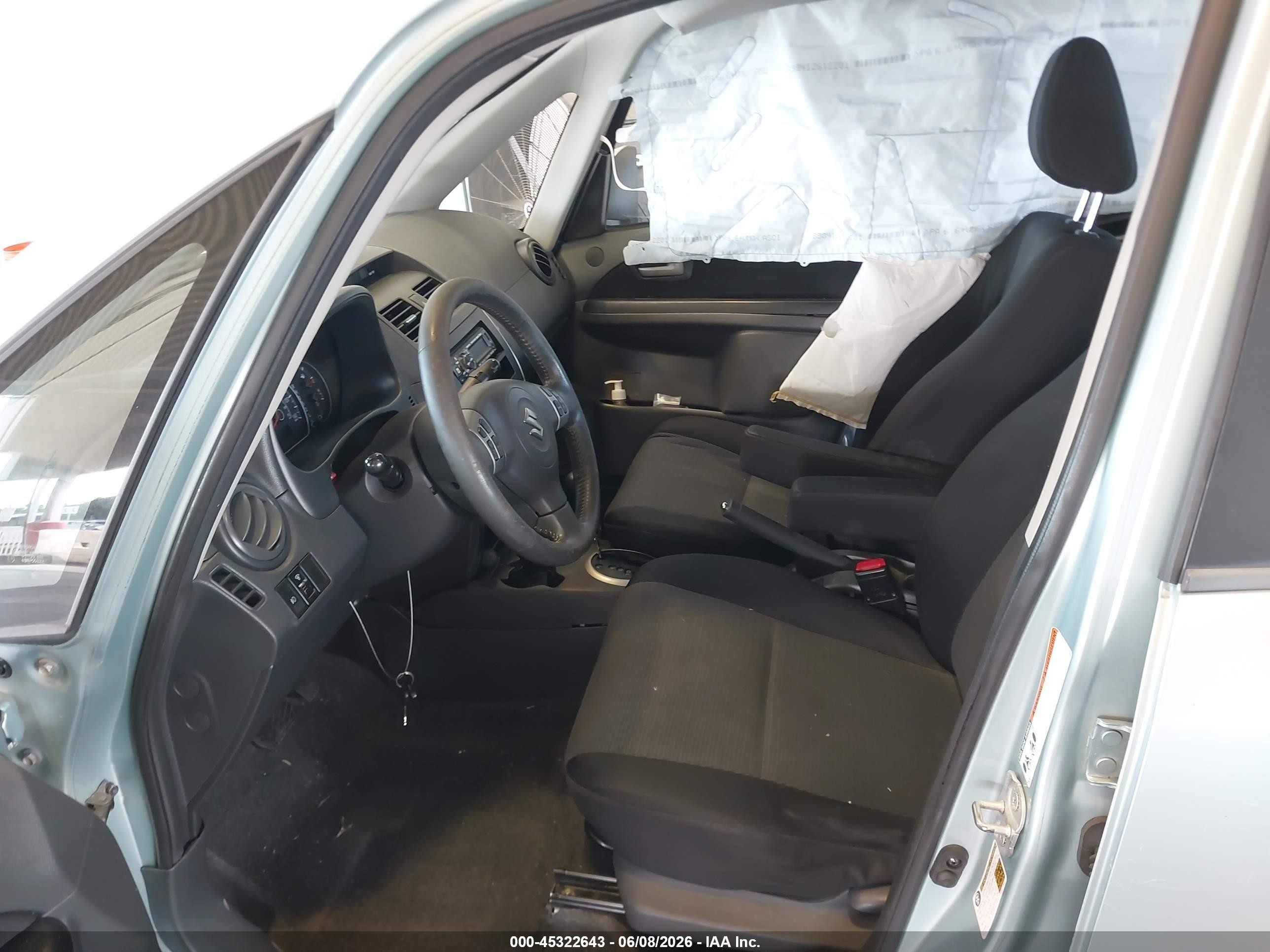 2009 Suzuki Sx4 Auto Sport Technology Pkg Fwd/man Sport Fwd/man Sport Technology Pkg Fwd/sport Light Blue vin: JS2YC414296203698