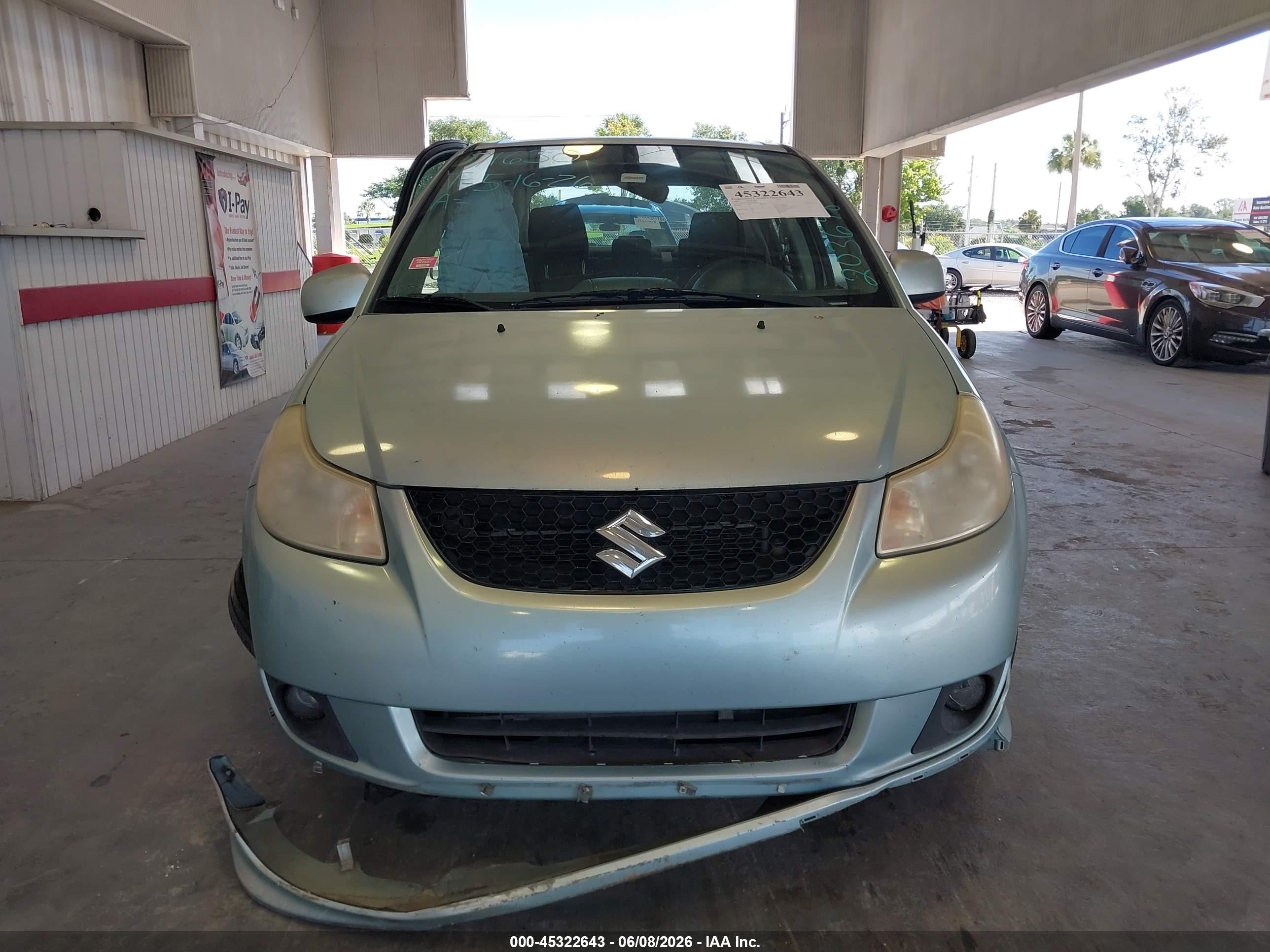 2009 Suzuki Sx4 Auto Sport Technology Pkg Fwd/man Sport Fwd/man Sport Technology Pkg Fwd/sport Light Blue vin: JS2YC414296203698