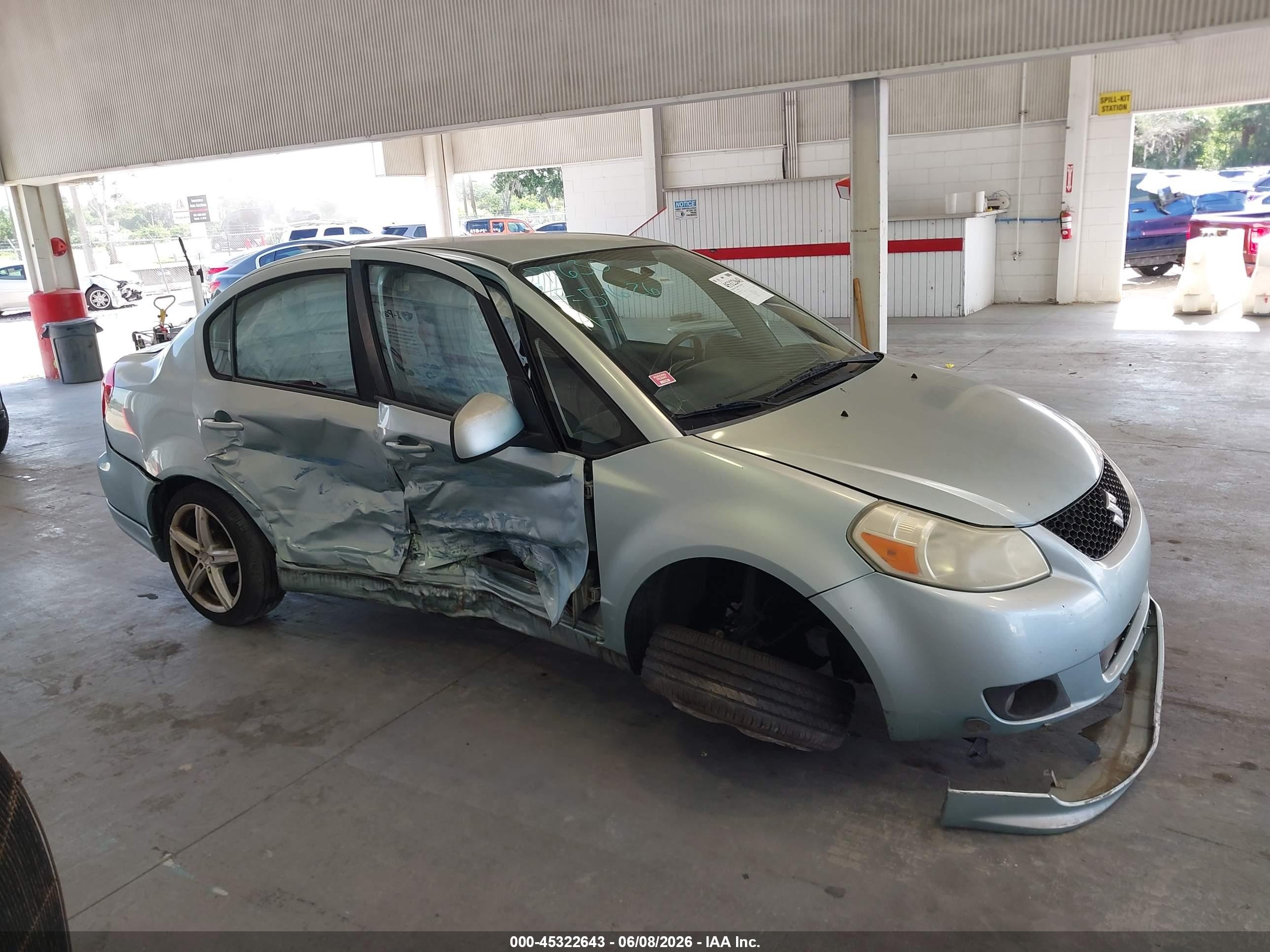 2009 Suzuki Sx4 Auto Sport Technology Pkg Fwd/man Sport Fwd/man Sport Technology Pkg Fwd/sport Light Blue vin: JS2YC414296203698
