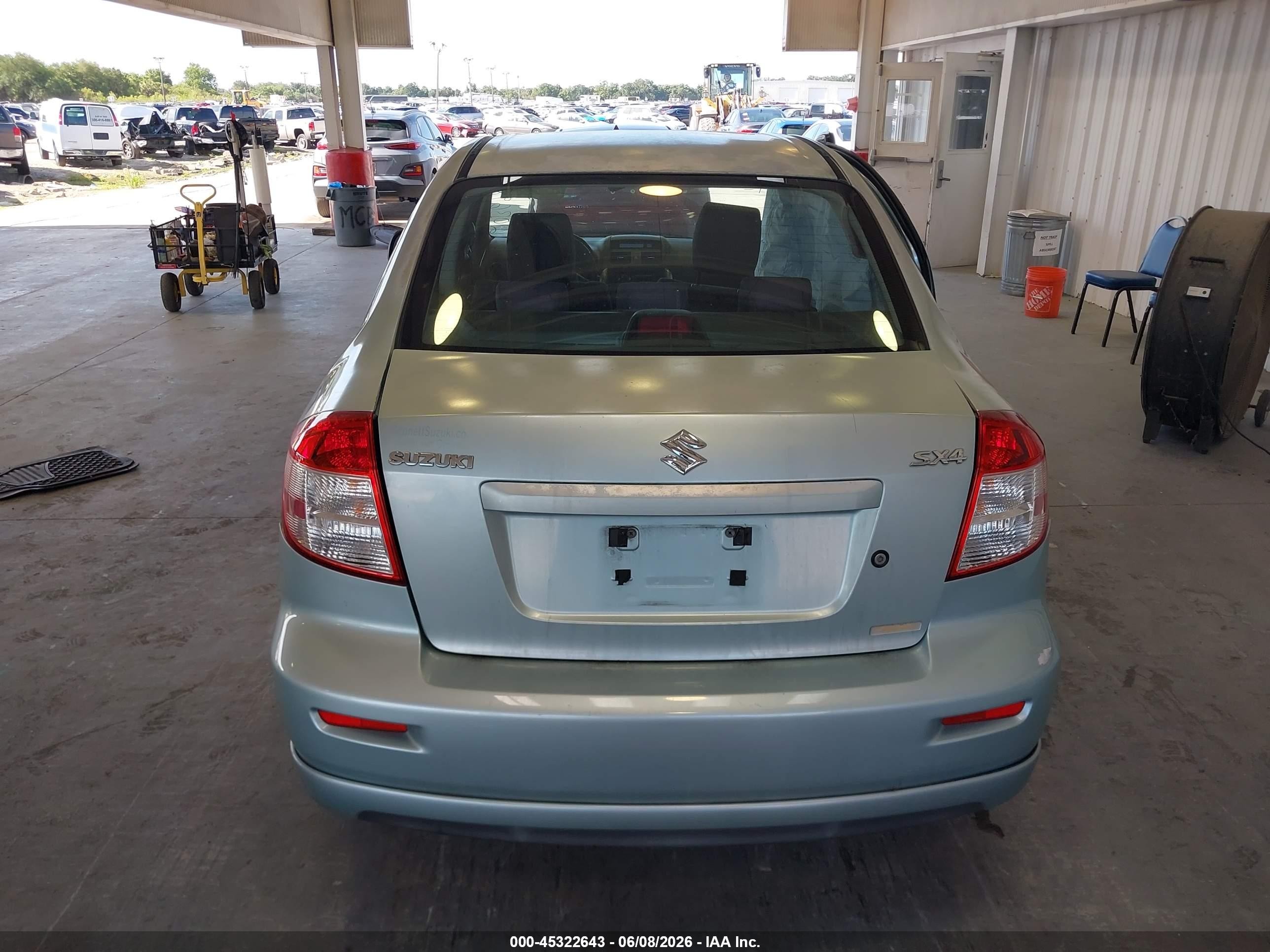 2009 Suzuki Sx4 Auto Sport Technology Pkg Fwd/man Sport Fwd/man Sport Technology Pkg Fwd/sport Light Blue vin: JS2YC414296203698