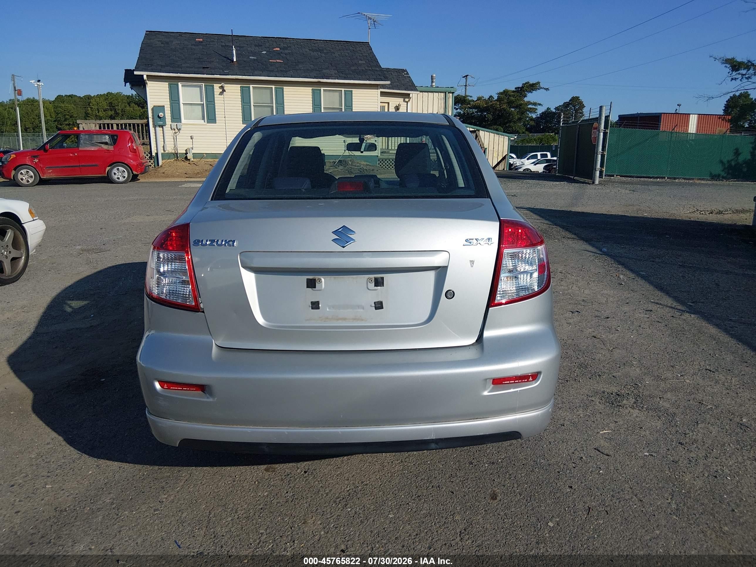 2008 Suzuki Sx4 Sport Silver vin: JS2YC414485100786