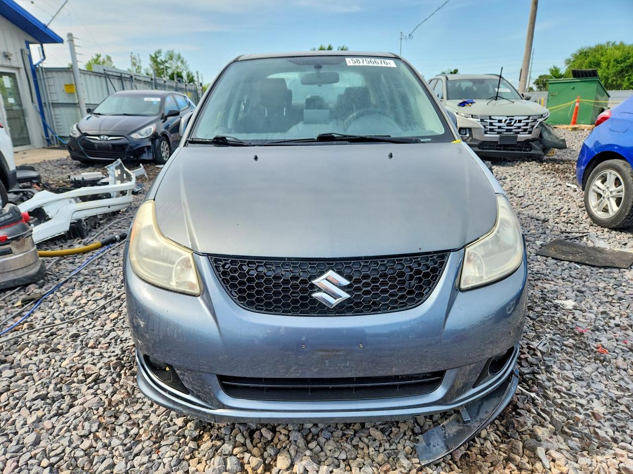 2009 Suzuki Sx4 Sport Teal vin: JS2YC414796200859