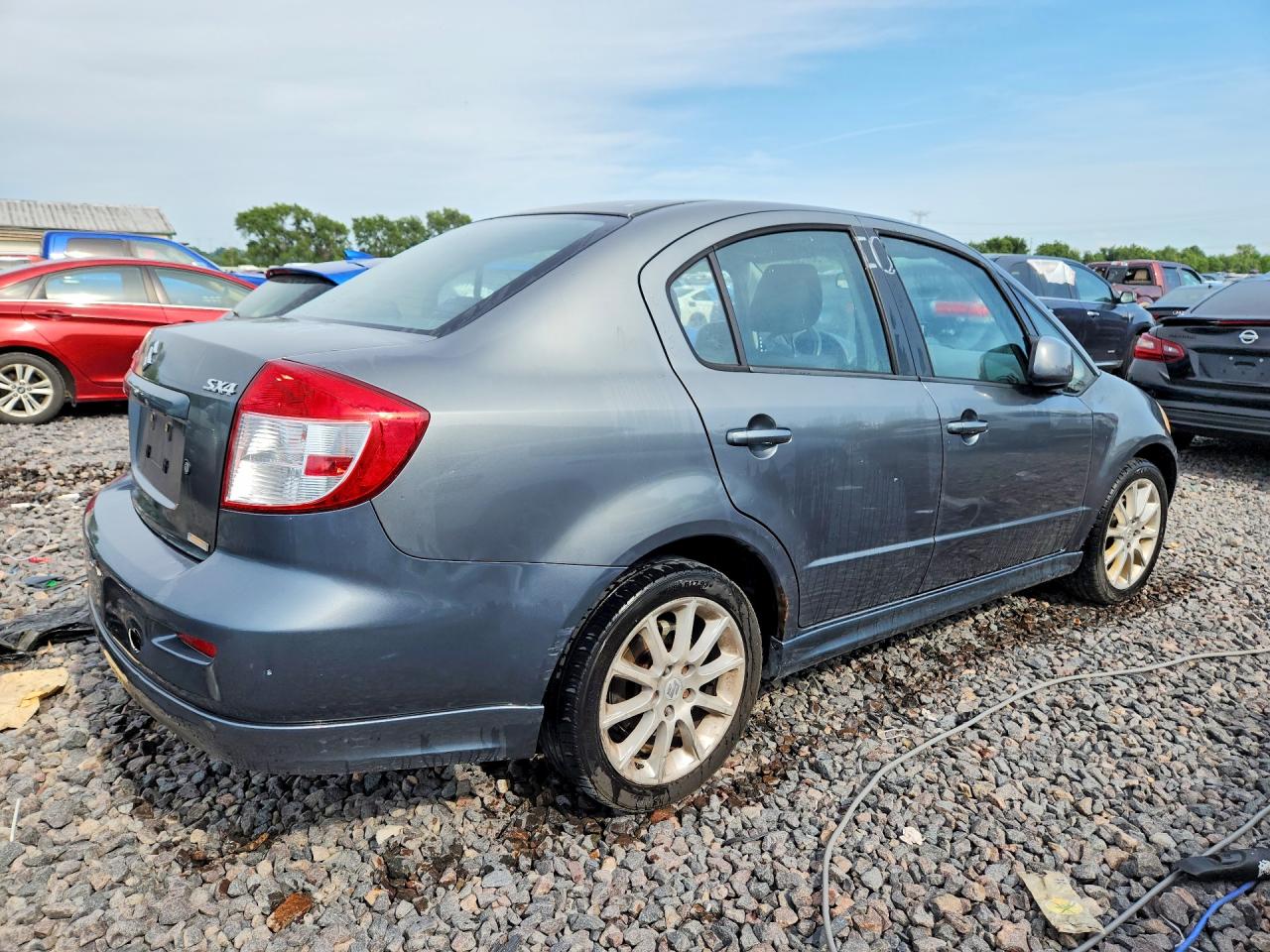 2009 Suzuki Sx4 Sport Teal vin: JS2YC414796200859