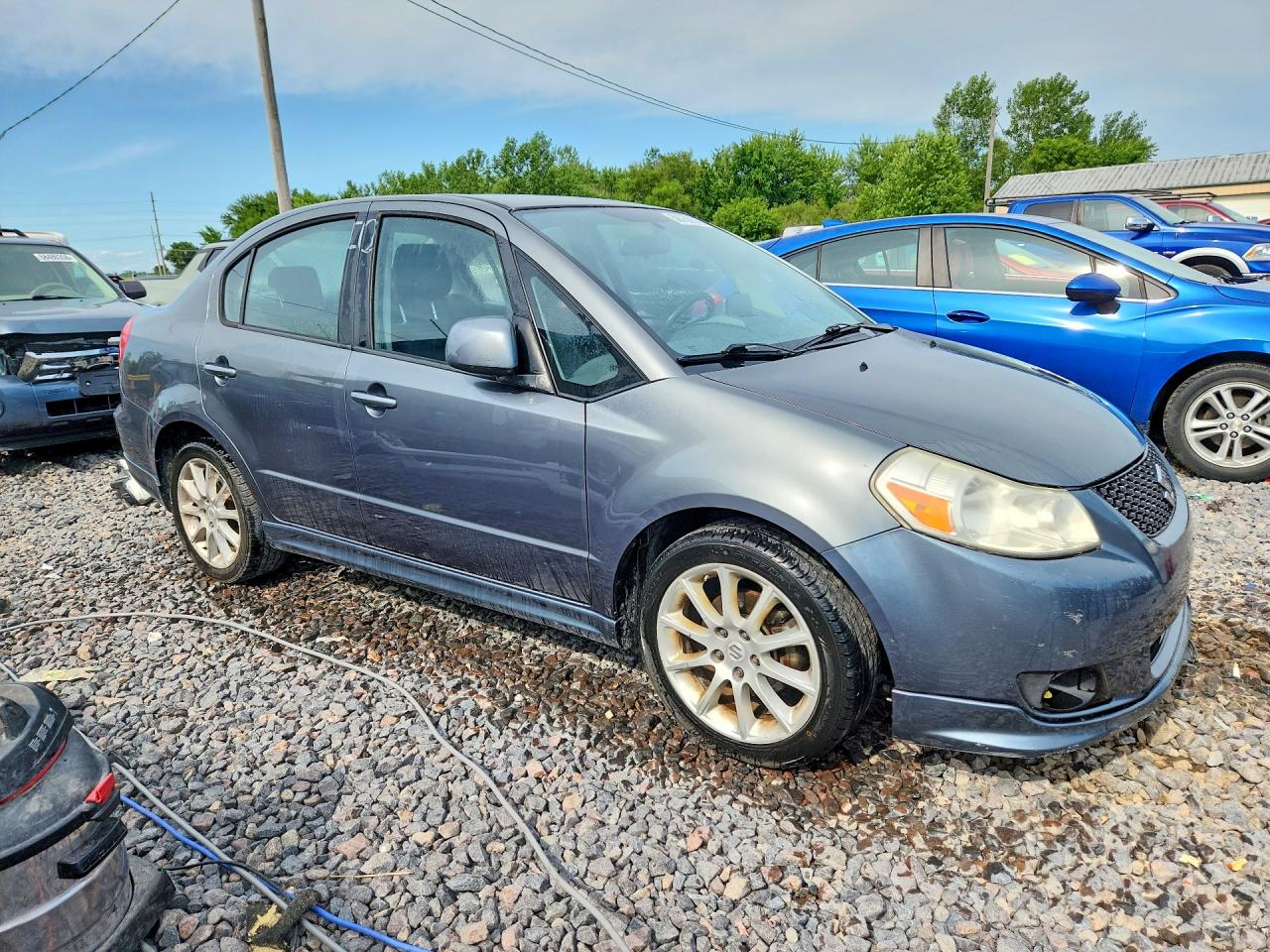 2009 Suzuki Sx4 Sport Teal vin: JS2YC414796200859