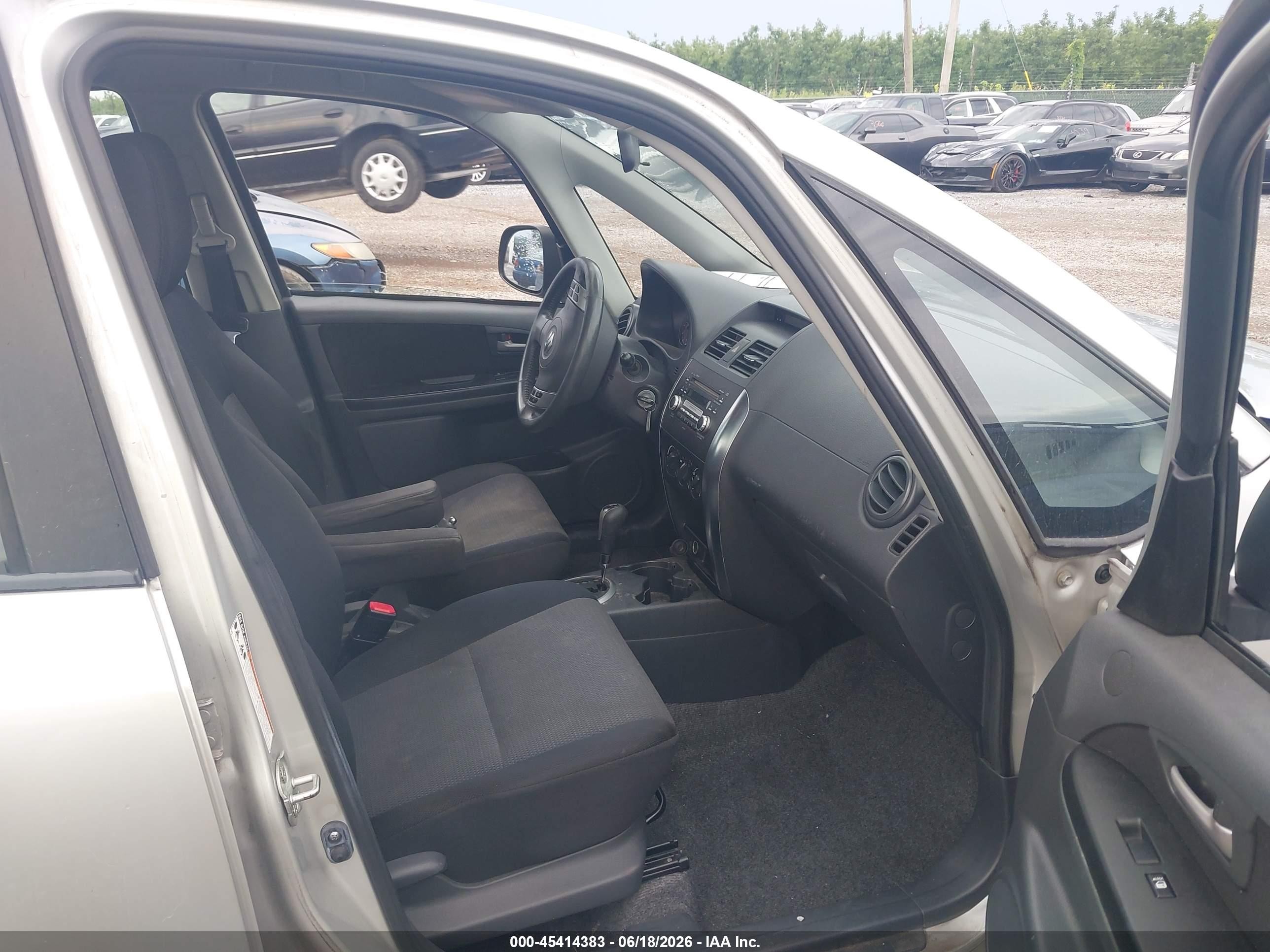 2009 Suzuki Sx4 Sport/sport Technology Gray vin: JS2YC414896201518