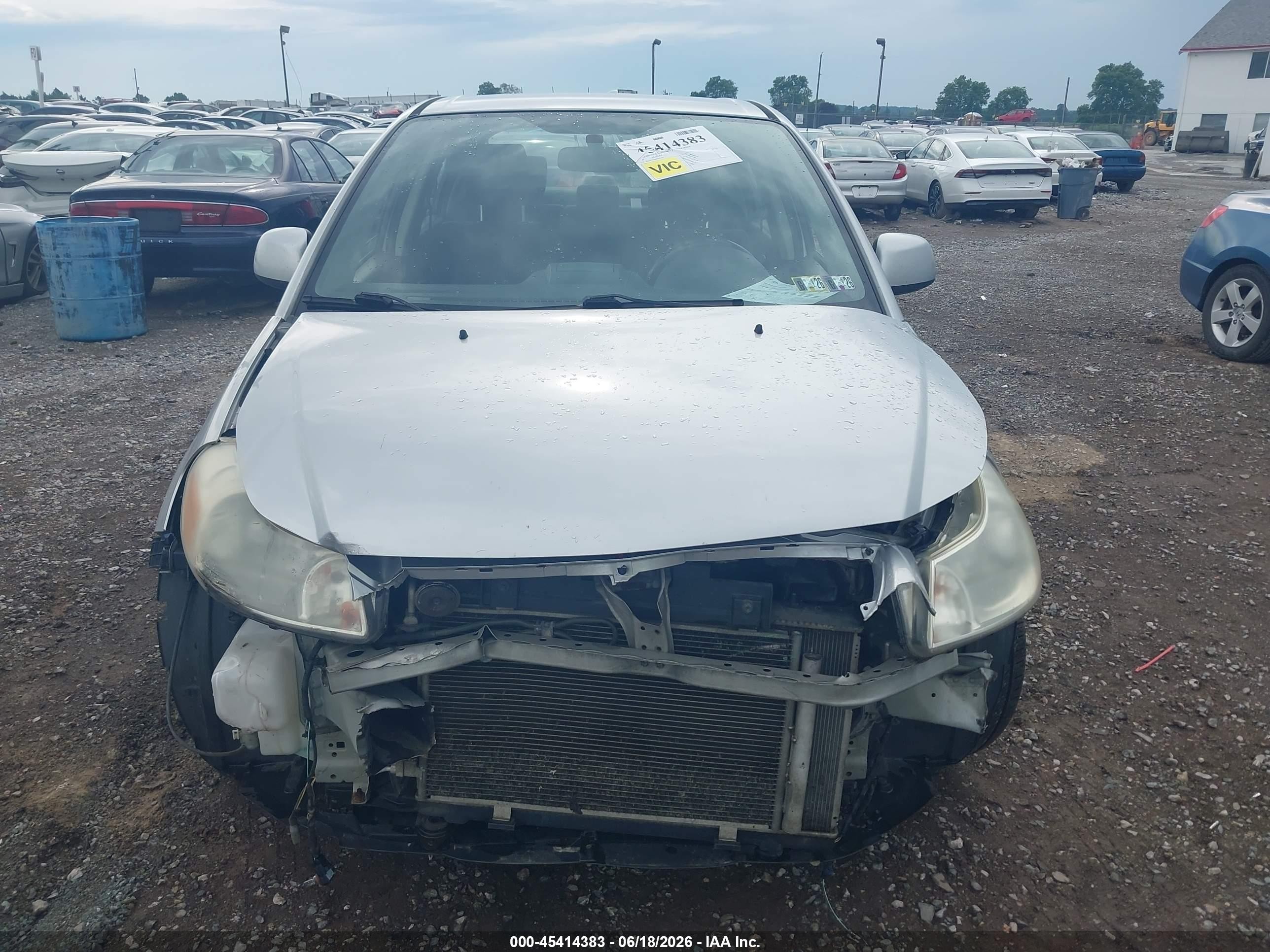 2009 Suzuki Sx4 Sport/sport Technology Gray vin: JS2YC414896201518