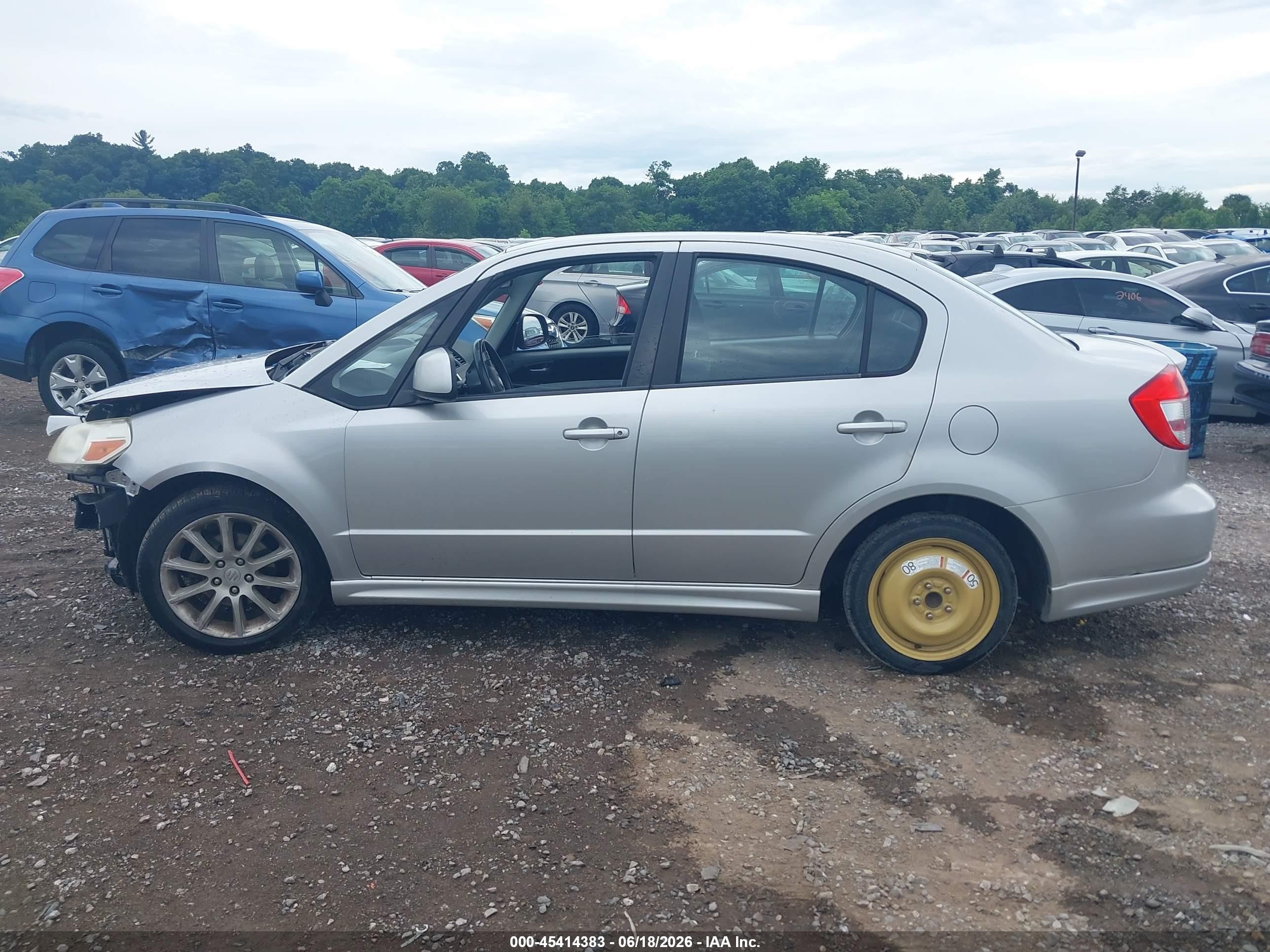 2009 Suzuki Sx4 Sport/sport Technology Gray vin: JS2YC414896201518