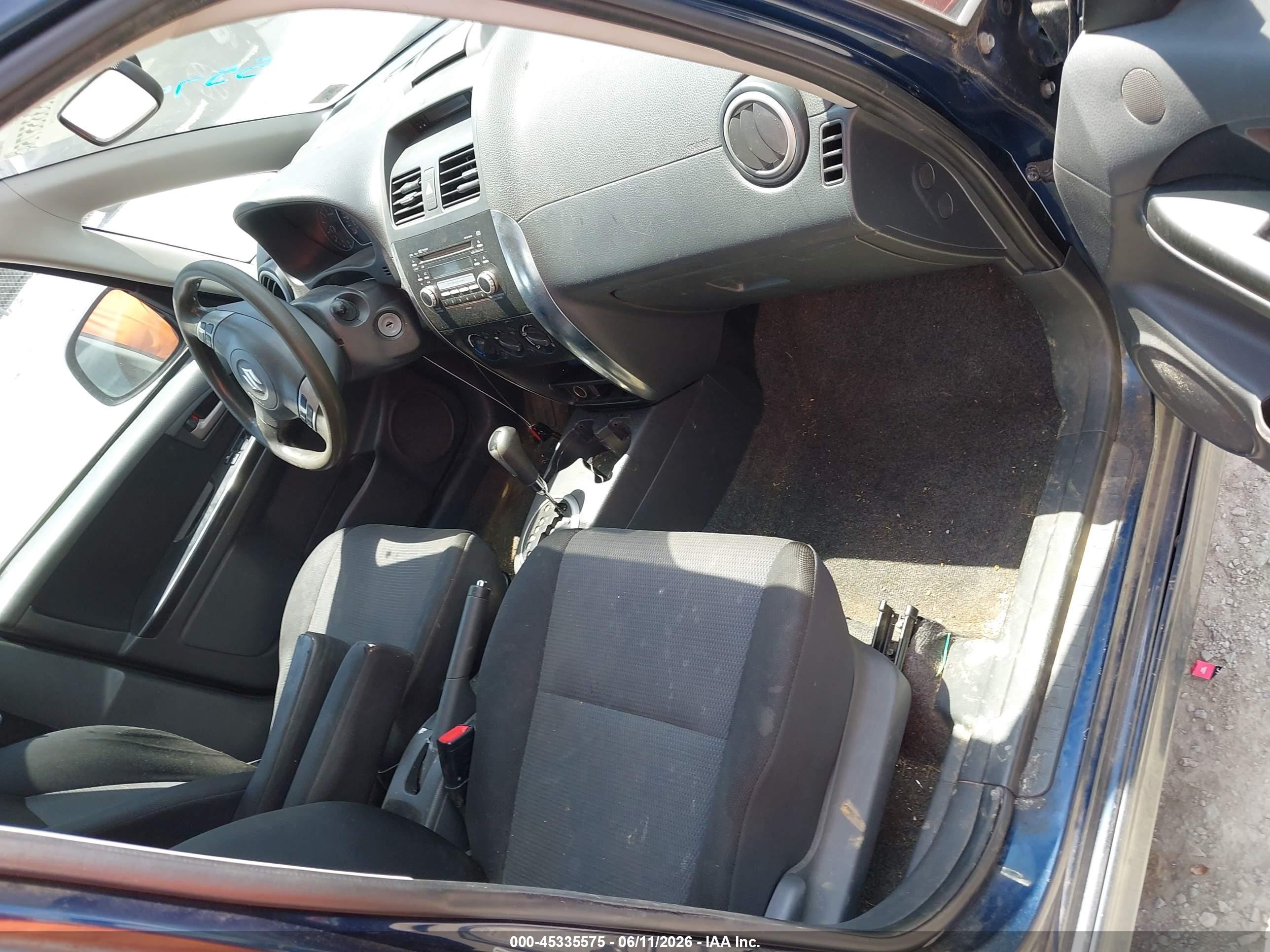 2009 Suzuki Sx4 Auto Sport Technology Pkg Fwd/man Sport Fwd/man Sport Technology Pkg Fwd/sport Blue vin: JS2YC414896203608