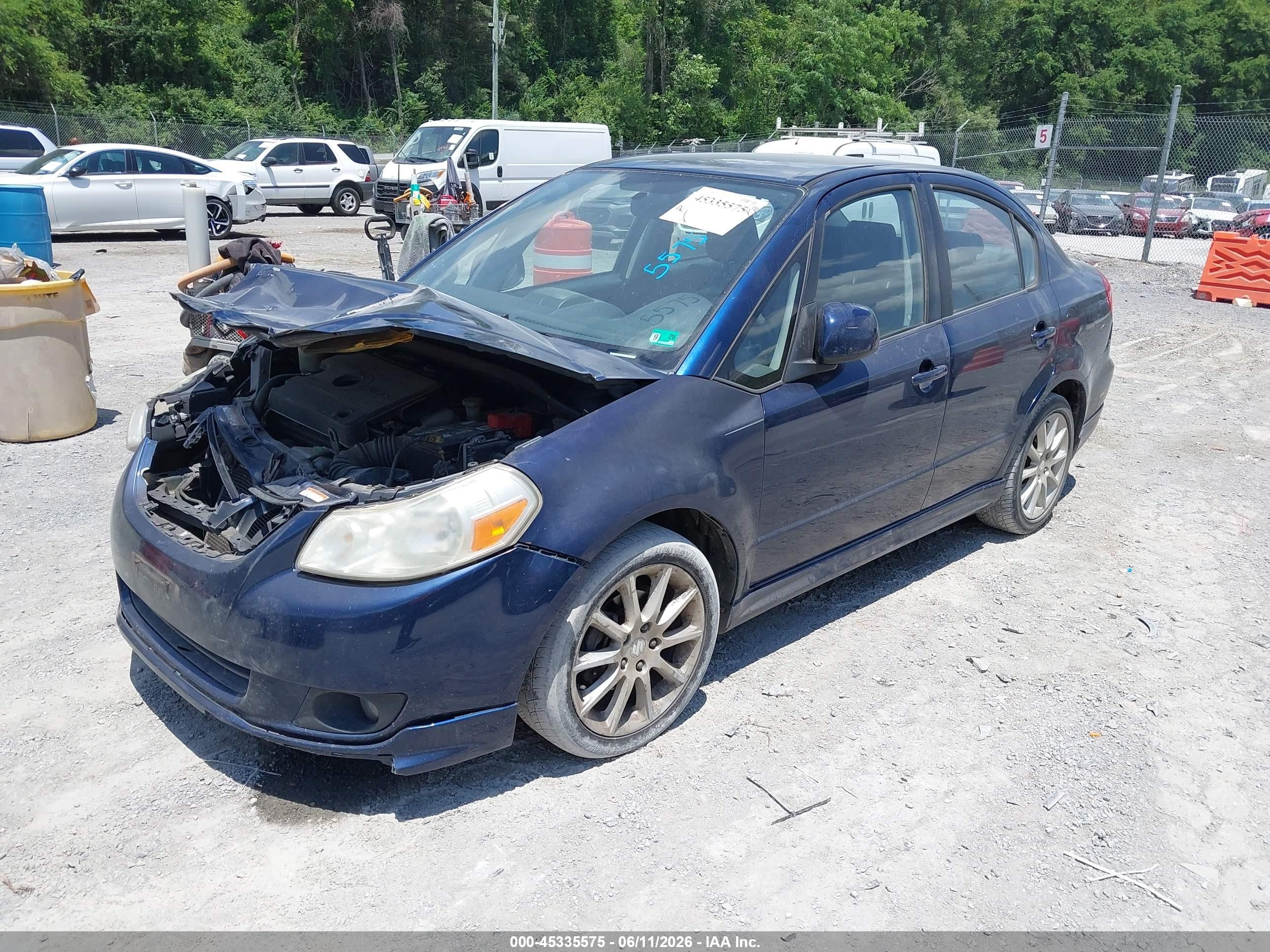 2009 Suzuki Sx4 Auto Sport Technology Pkg Fwd/man Sport Fwd/man Sport Technology Pkg Fwd/sport Blue vin: JS2YC414896203608