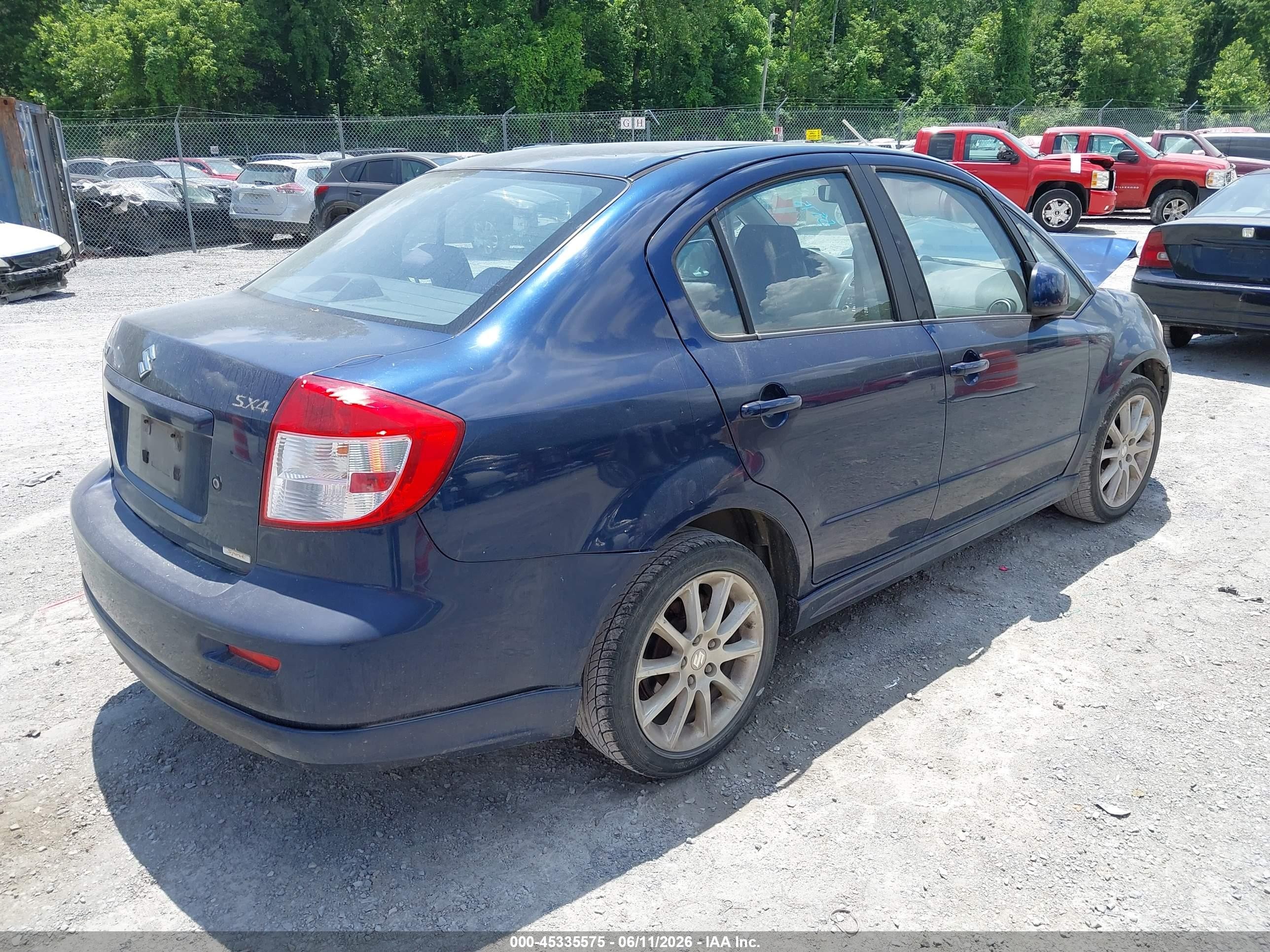 2009 Suzuki Sx4 Auto Sport Technology Pkg Fwd/man Sport Fwd/man Sport Technology Pkg Fwd/sport Blue vin: JS2YC414896203608