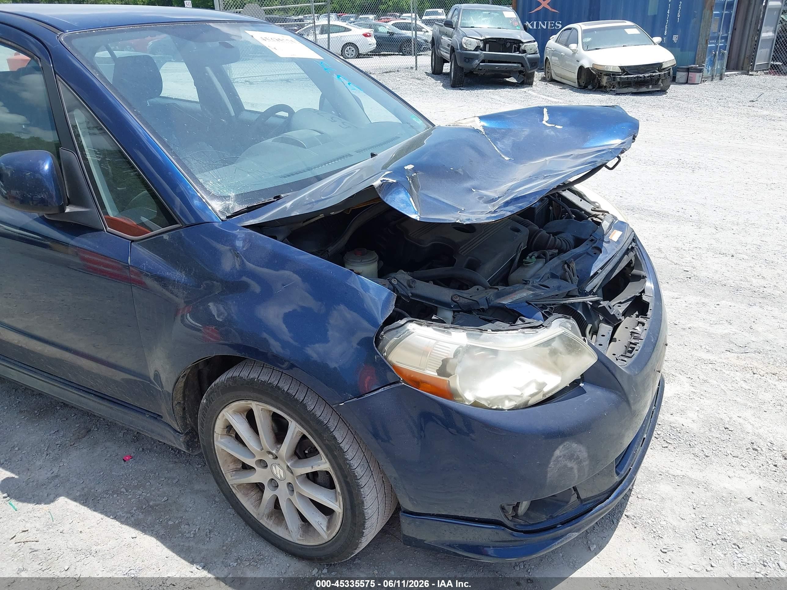 2009 Suzuki Sx4 Auto Sport Technology Pkg Fwd/man Sport Fwd/man Sport Technology Pkg Fwd/sport Blue vin: JS2YC414896203608