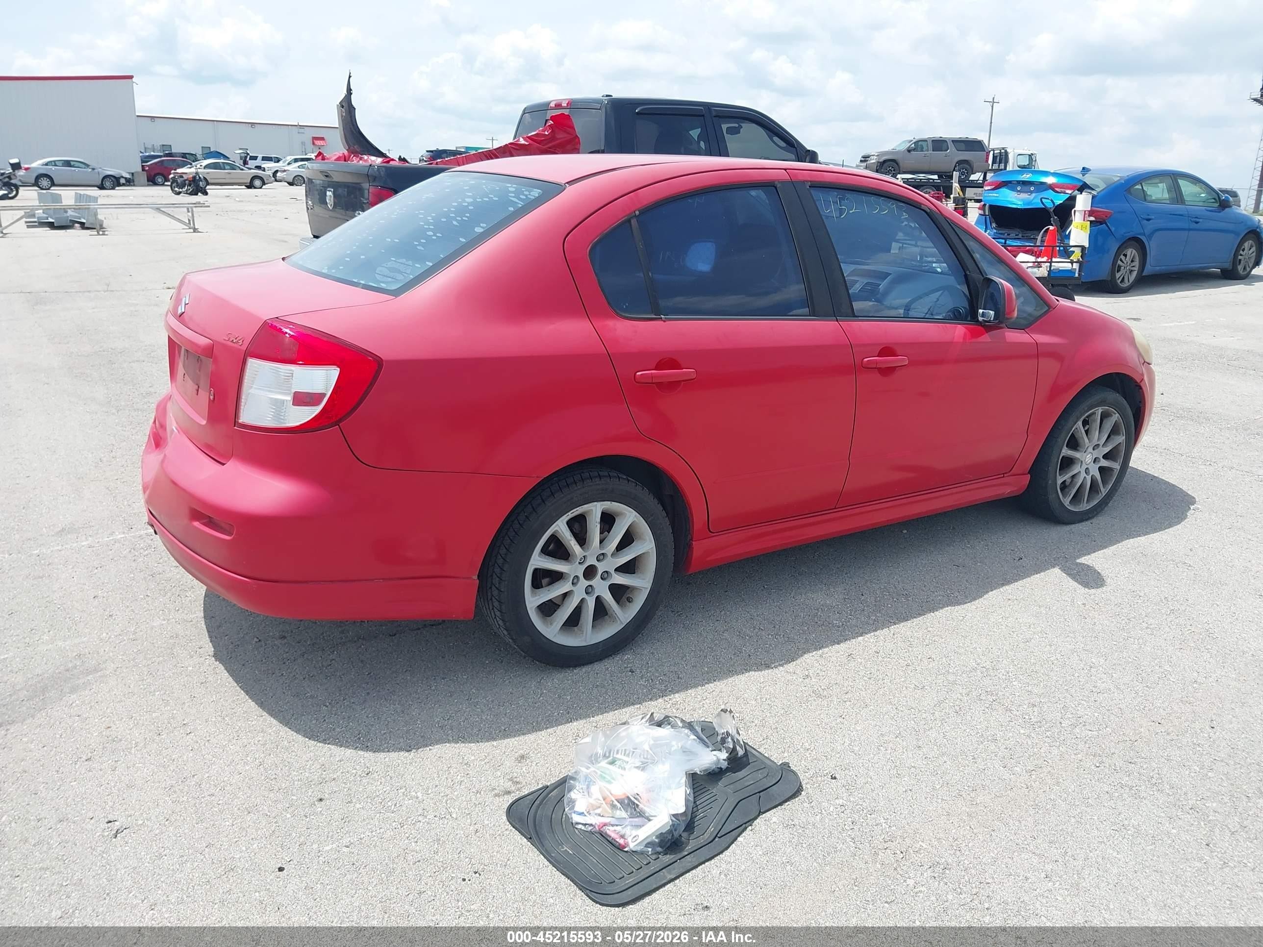 2008 Suzuki Sx4 Sport Convenience/sport Road Trip Edition Touring 2 Красный vin: JS2YC415085107047