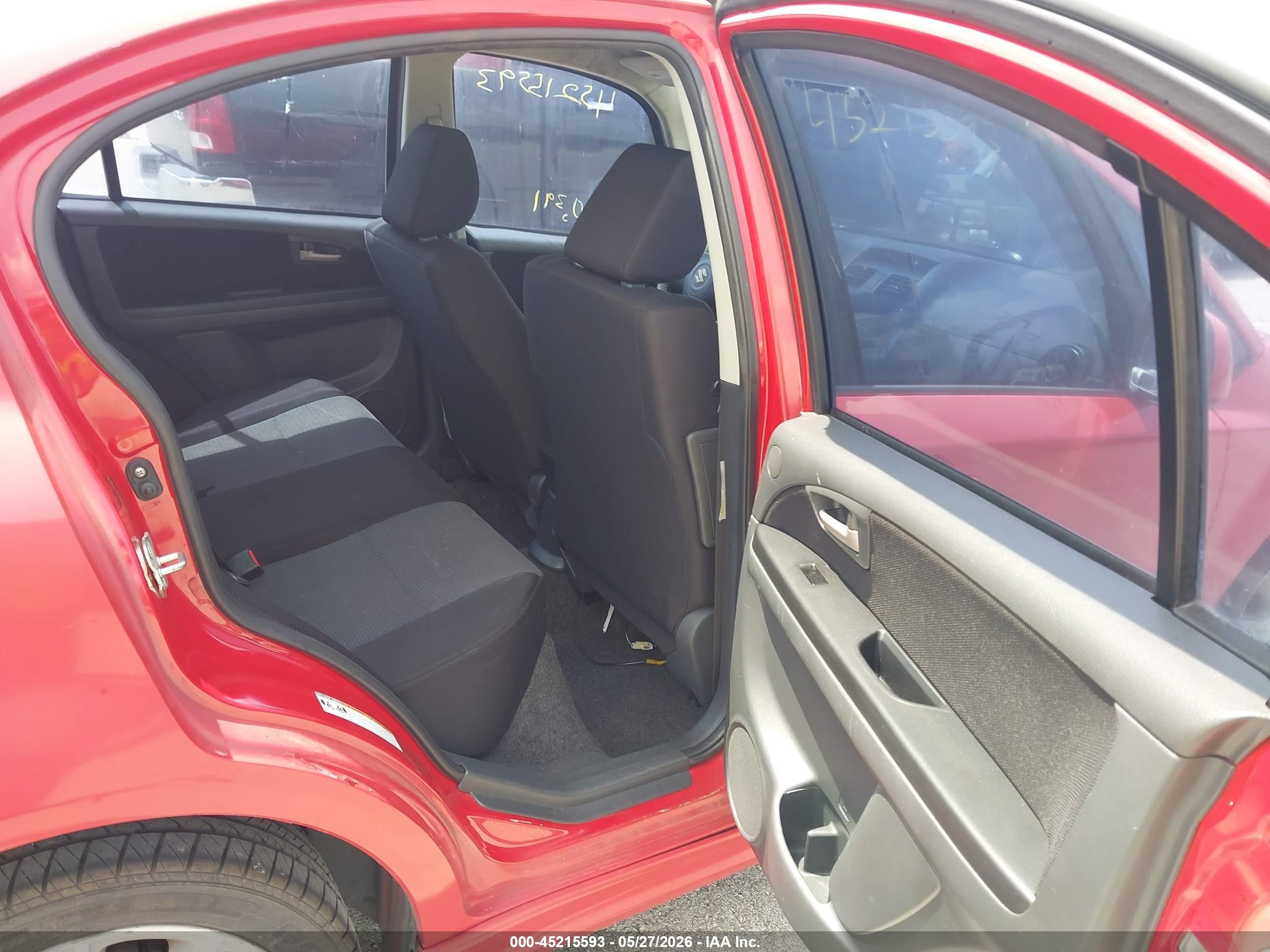 2008 Suzuki Sx4 Sport Convenience/sport Road Trip Edition Touring 2 Красный vin: JS2YC415085107047