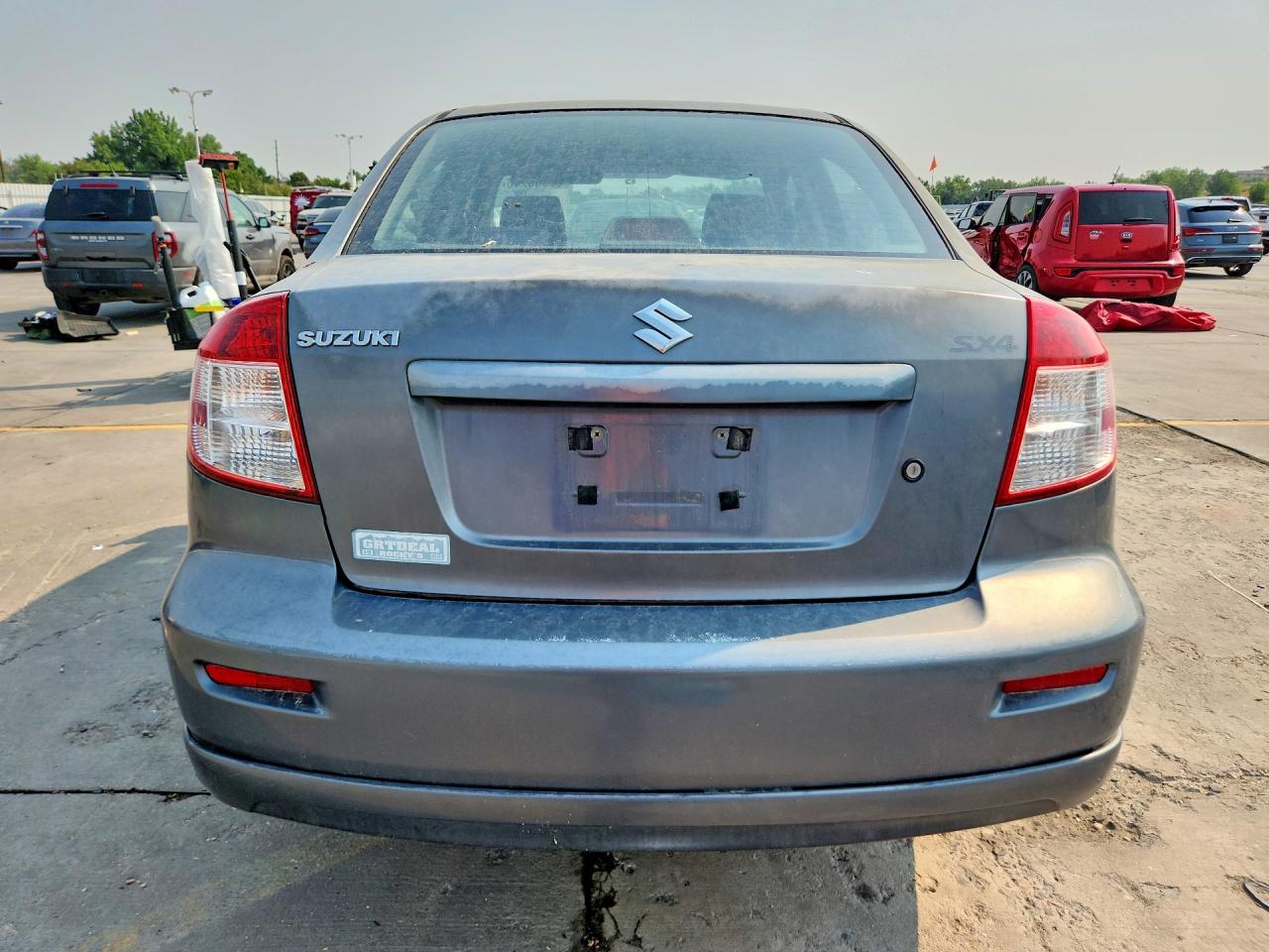 2008 Suzuki Sx4 Convenience/touring Gray vin: JS2YC415385105261
